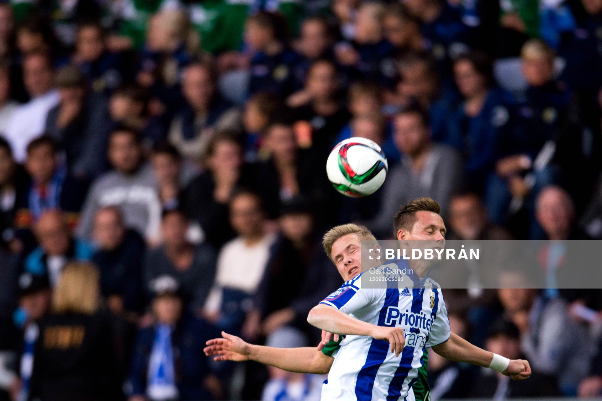 Hammarbys Richard Magyar i nickduell med IFK Göteborgs