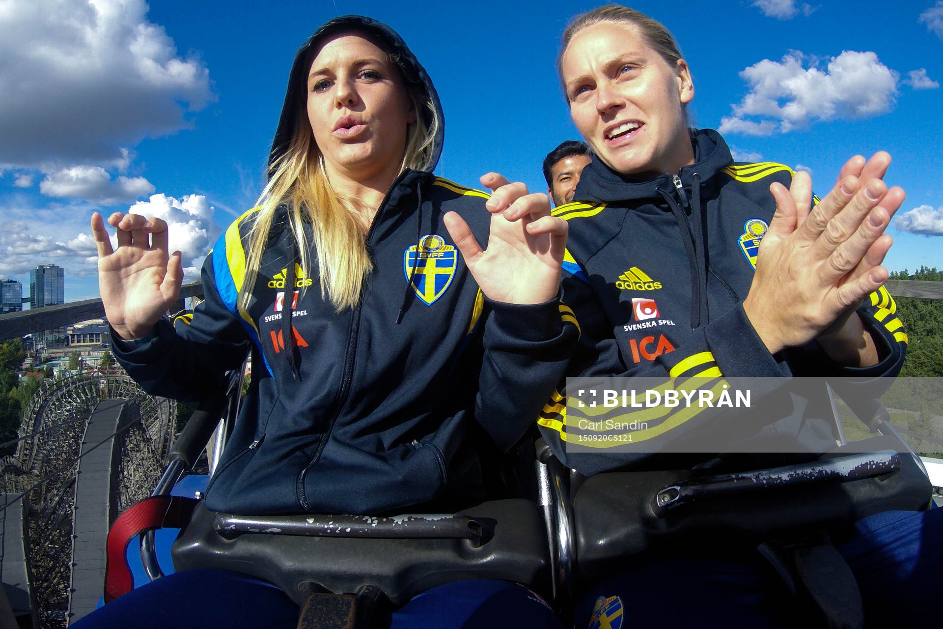 Sveriges Olivia Schough och Lisa Dahlkvist åker Balder