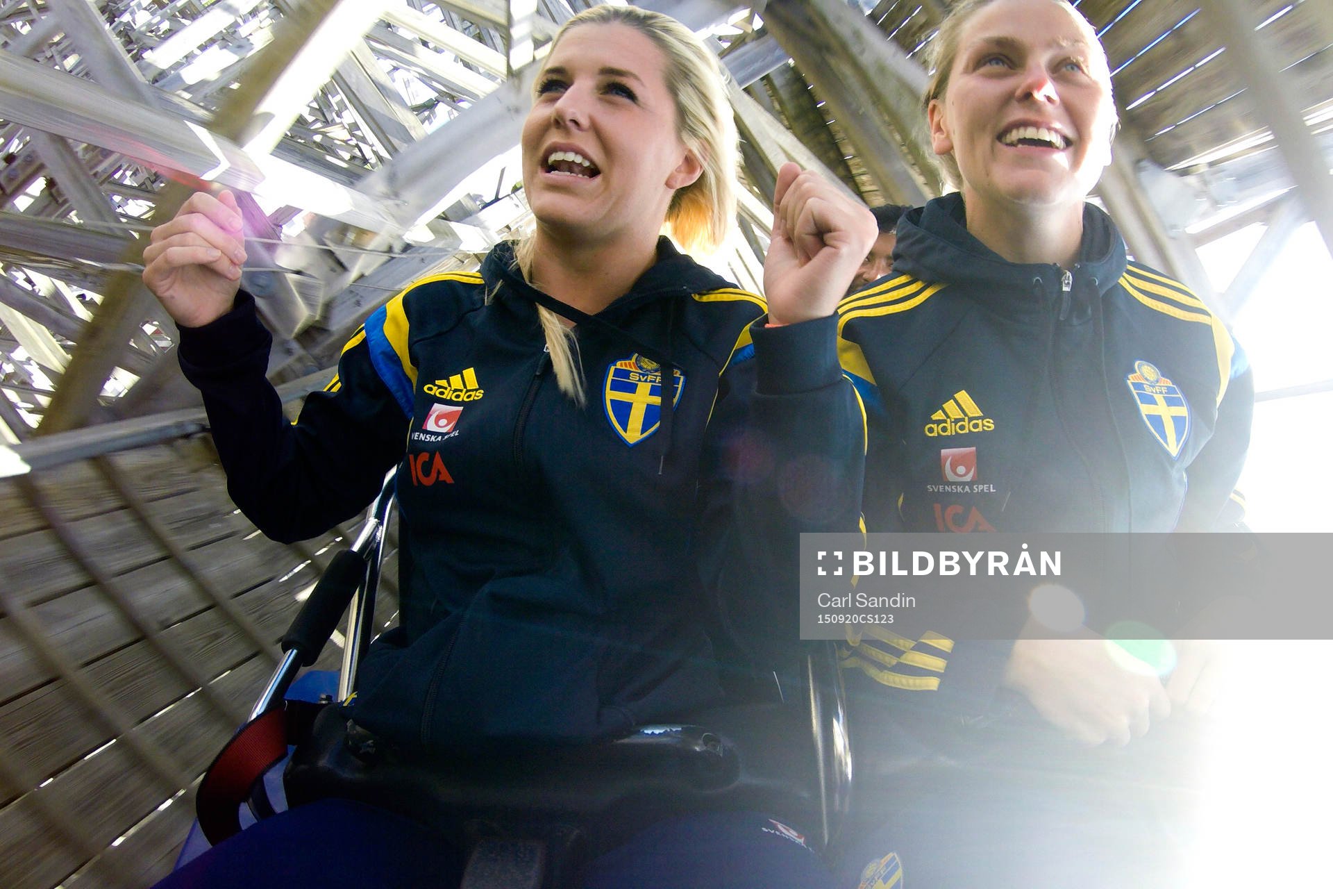 Sveriges Olivia Schough och Lisa Dahlkvist åker Balder