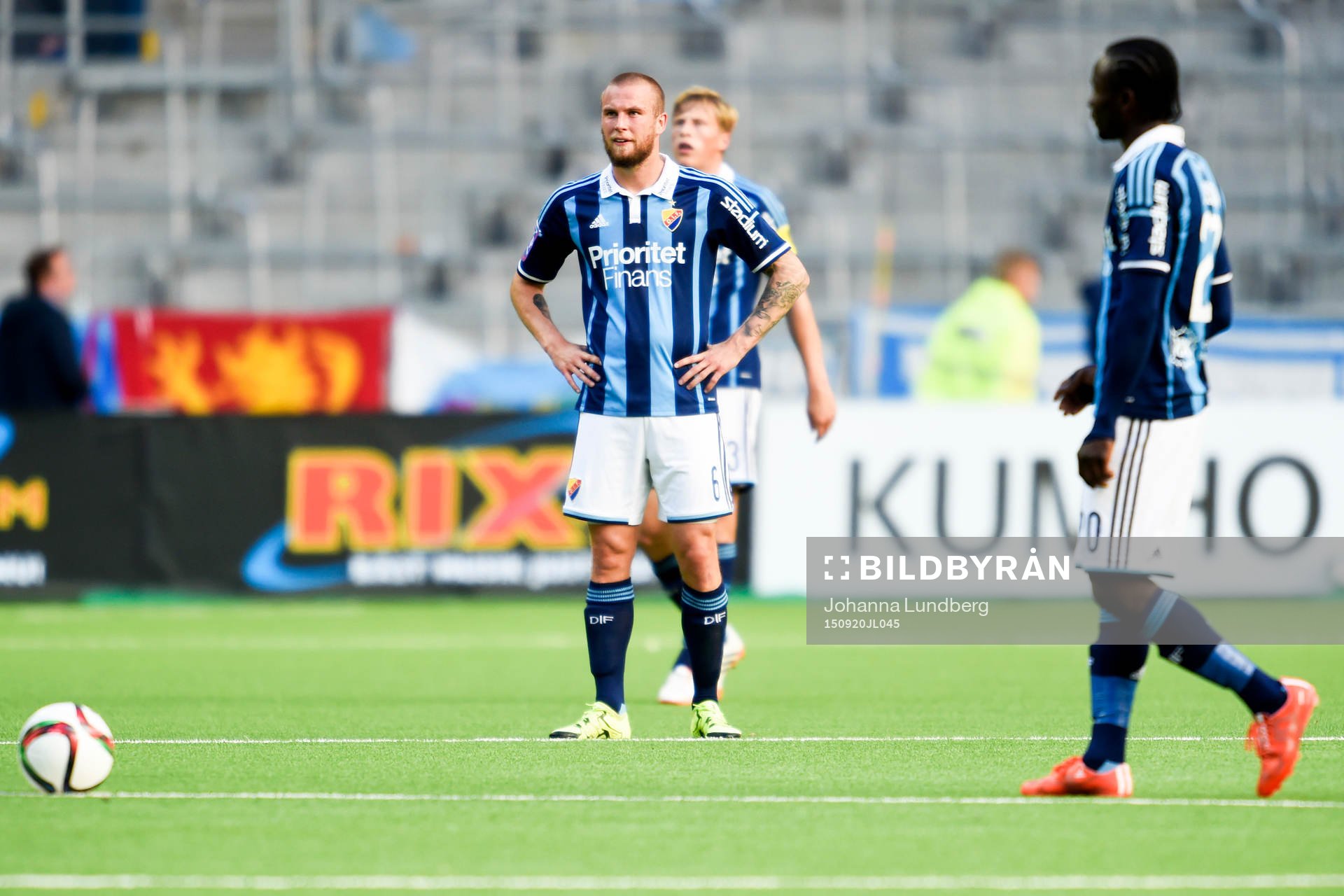 Djurgårdens Alexander Faltsetas deppar