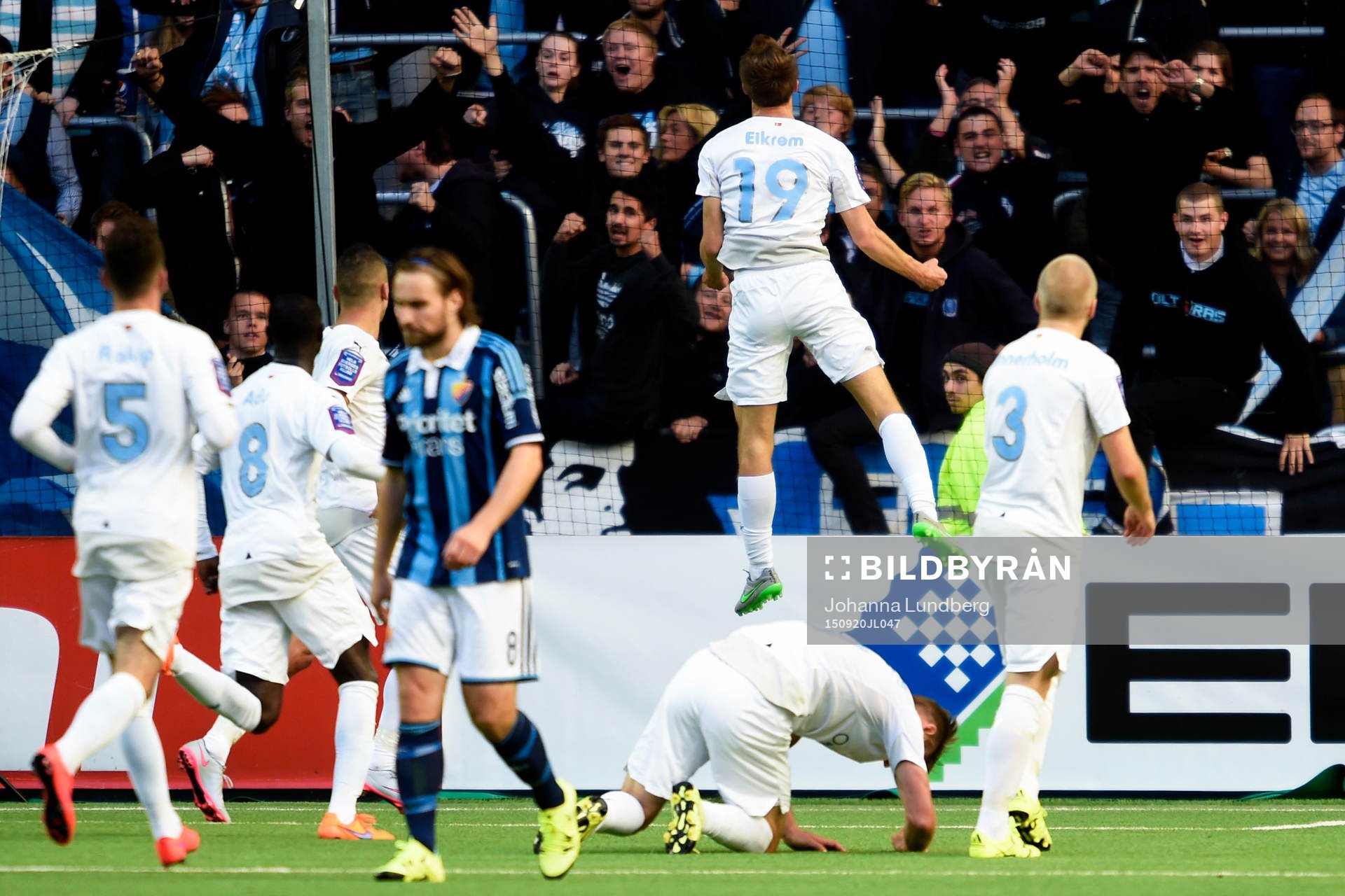 Malmös Magnus Wolff Eikrem jublar