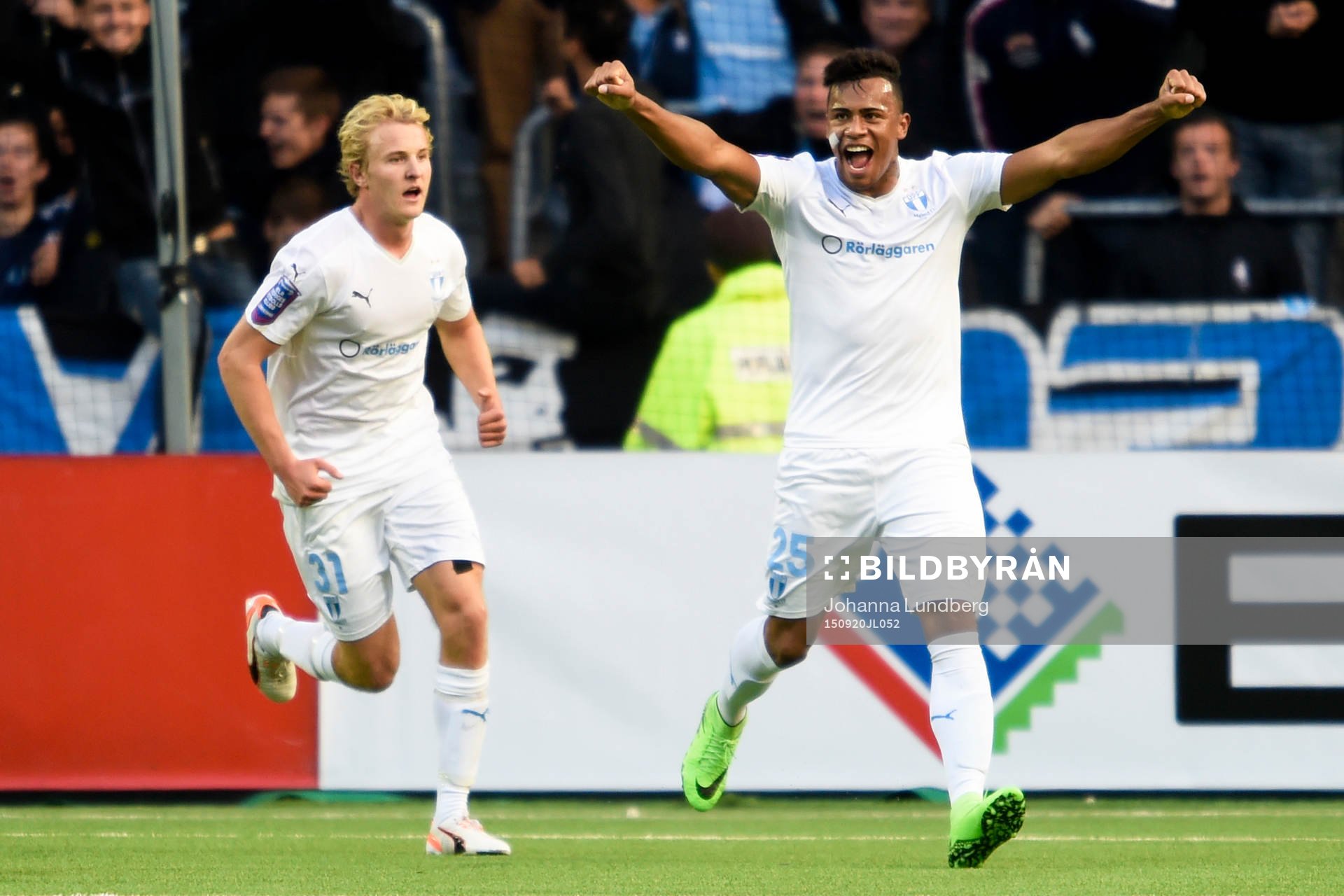 Malmös Luis Felipe Carvalho da Silva jublar