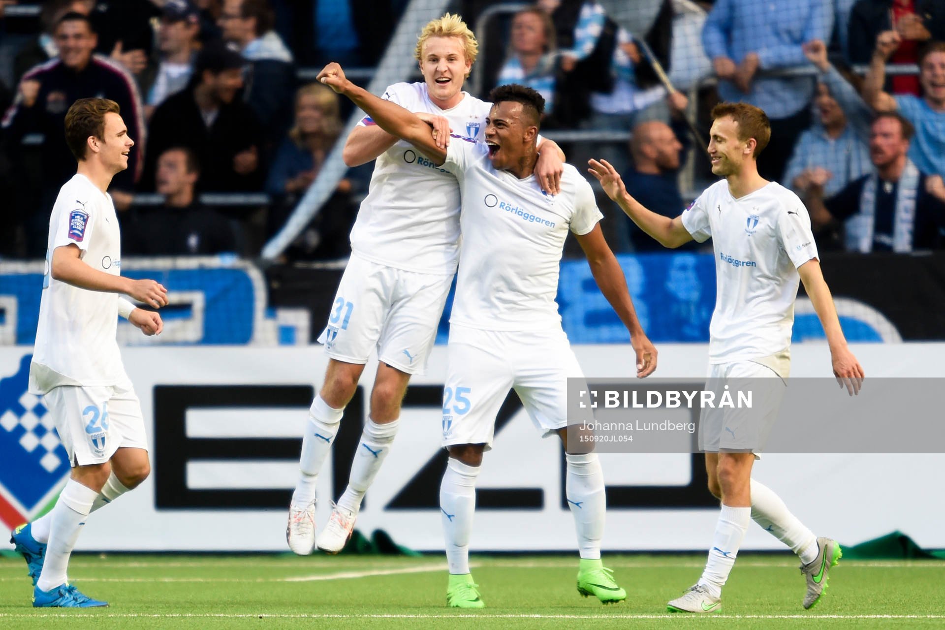 Malmös Luis Felipe Carvalho da Silva jublar