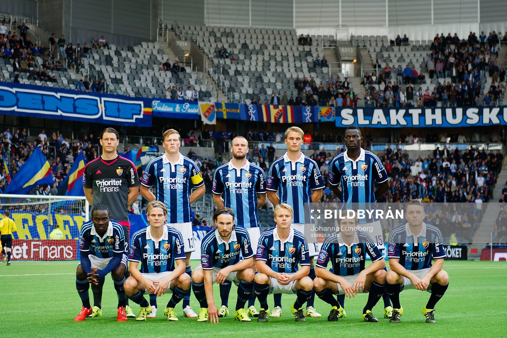 Djurgårdens målvakt Kenneth Høie, Emil Bergström,