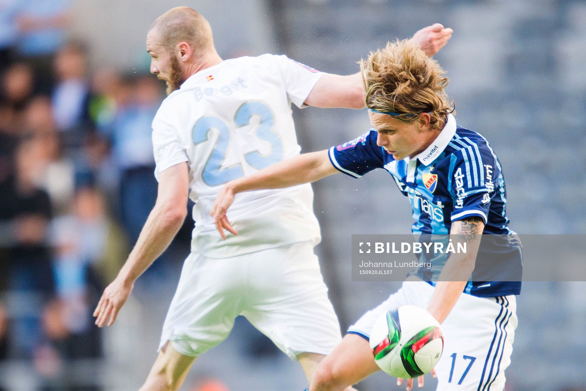 Malmös Jo Inge Berget och Djurgårdens Tim Björkström