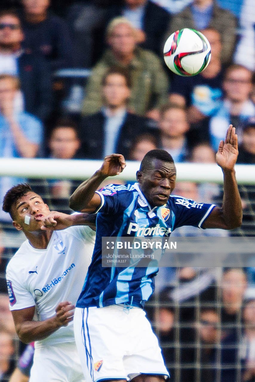 Malmös Luis Felipe Carvalho da Silva och Djurgårdens Omar