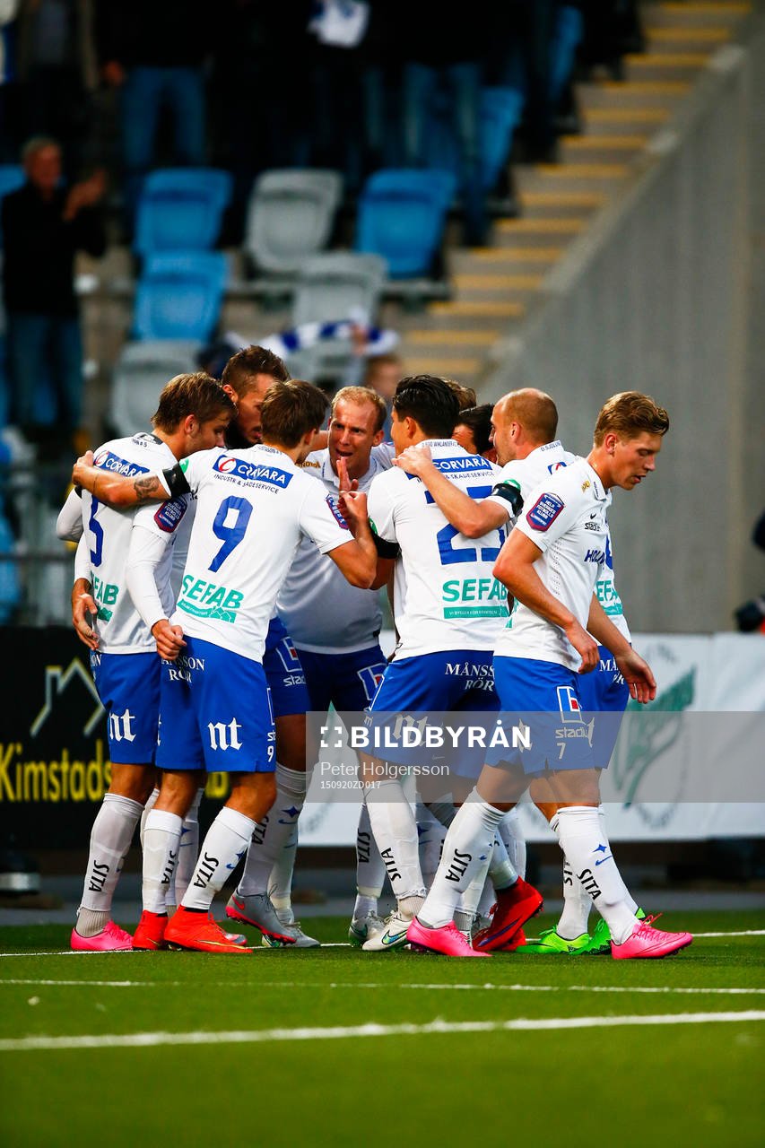 Norrköpings Emir Kujovic jublar