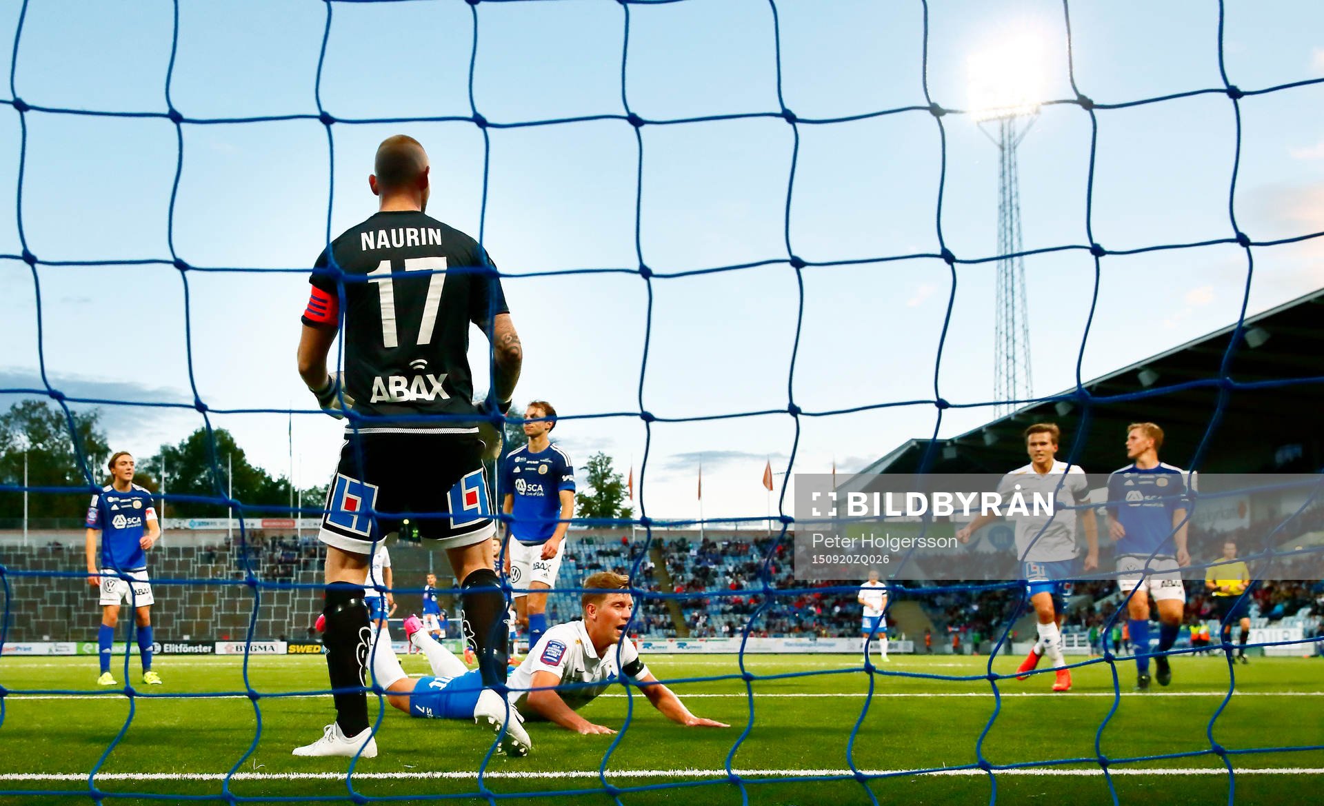 Norrköpings Alexander Fransson gör mål 5-0 förbi