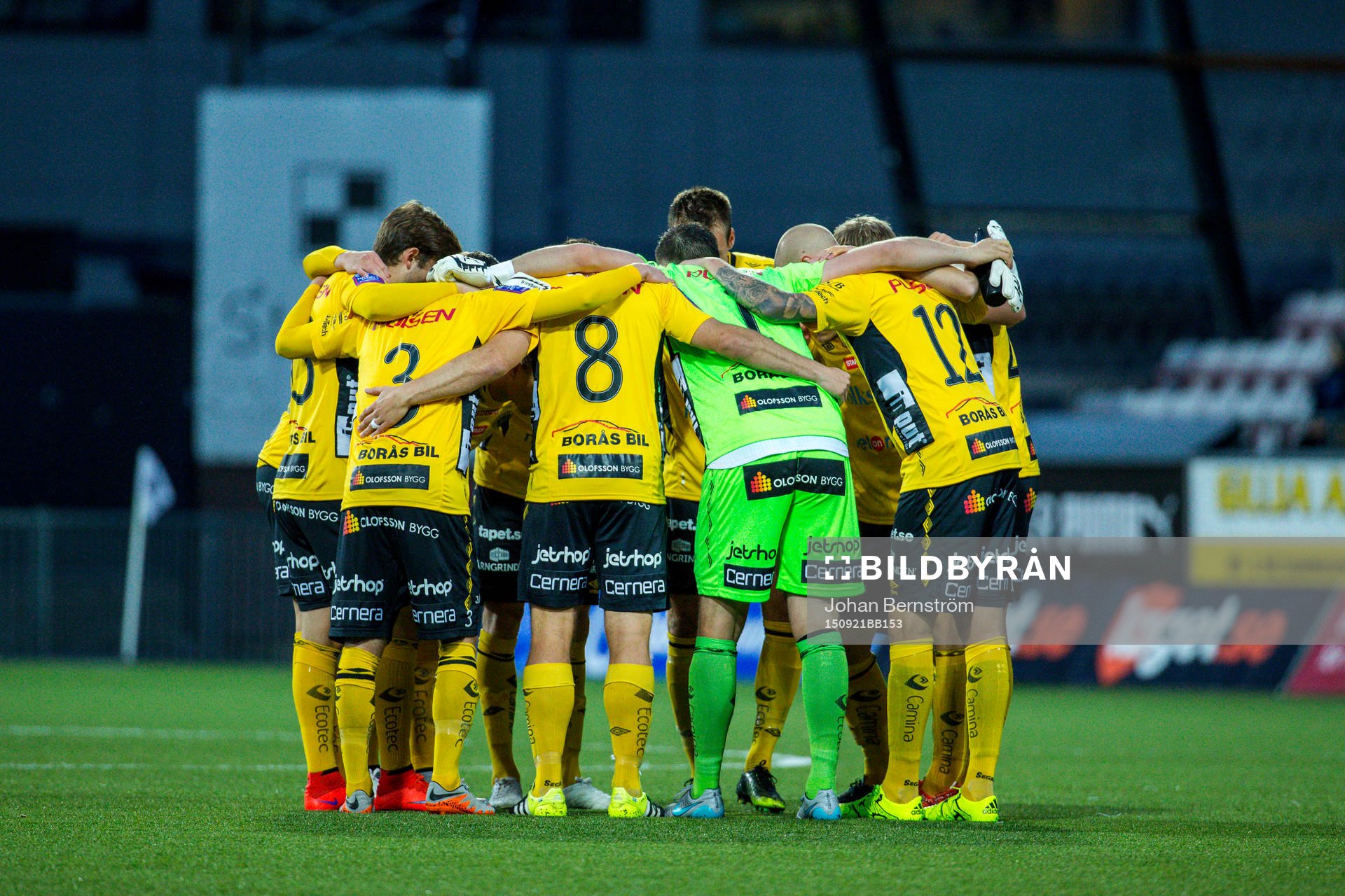 Elfsborgs före fotbollsmatchen i Allsvenskan mellan