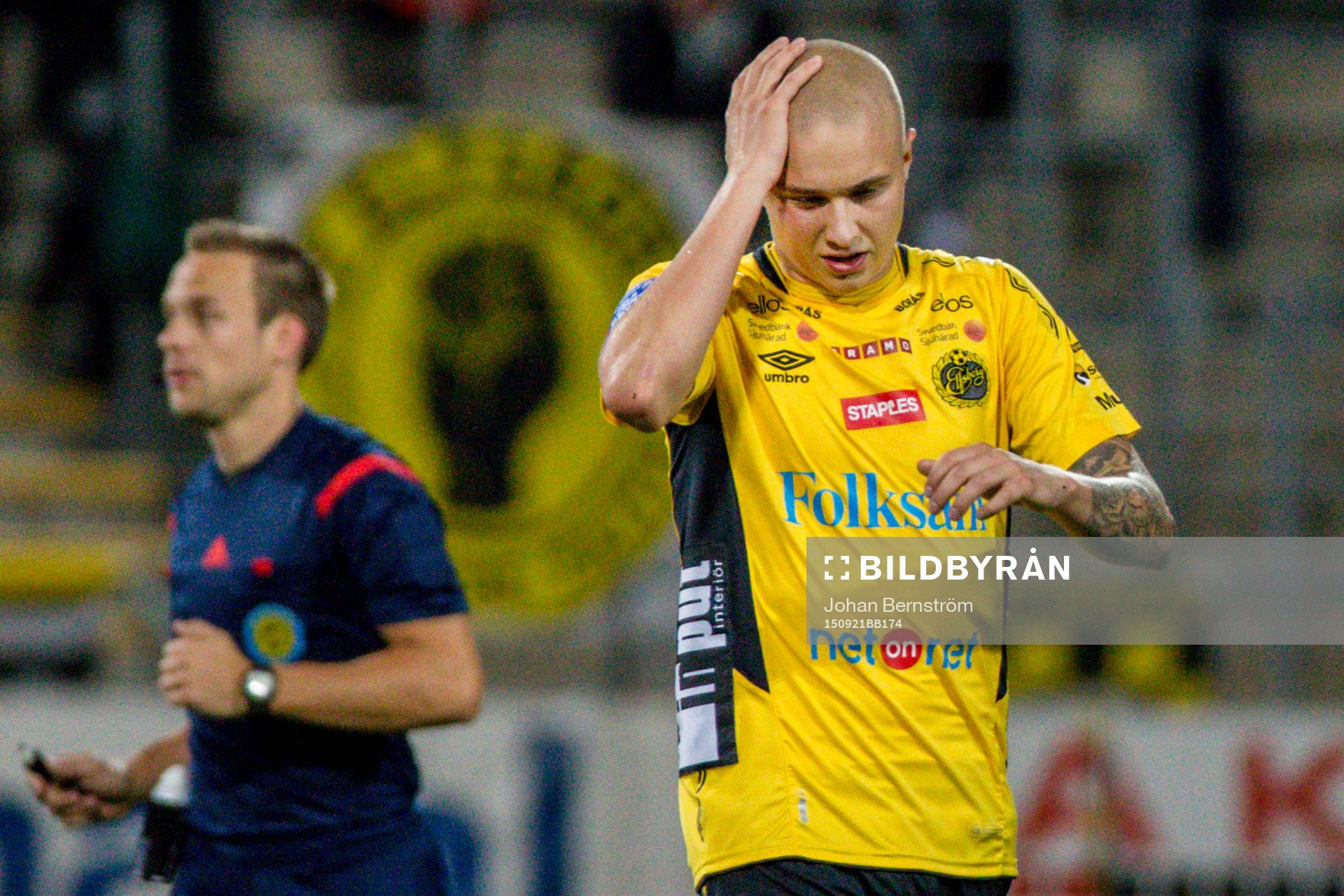 Elfsborgs Sebastian Holmén deppar