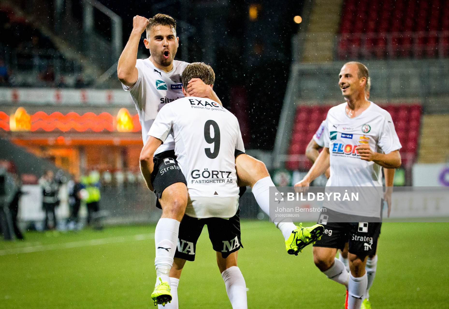 Örebros Astrit Ajdarevic, Pär Eriksson och Martin Broberg