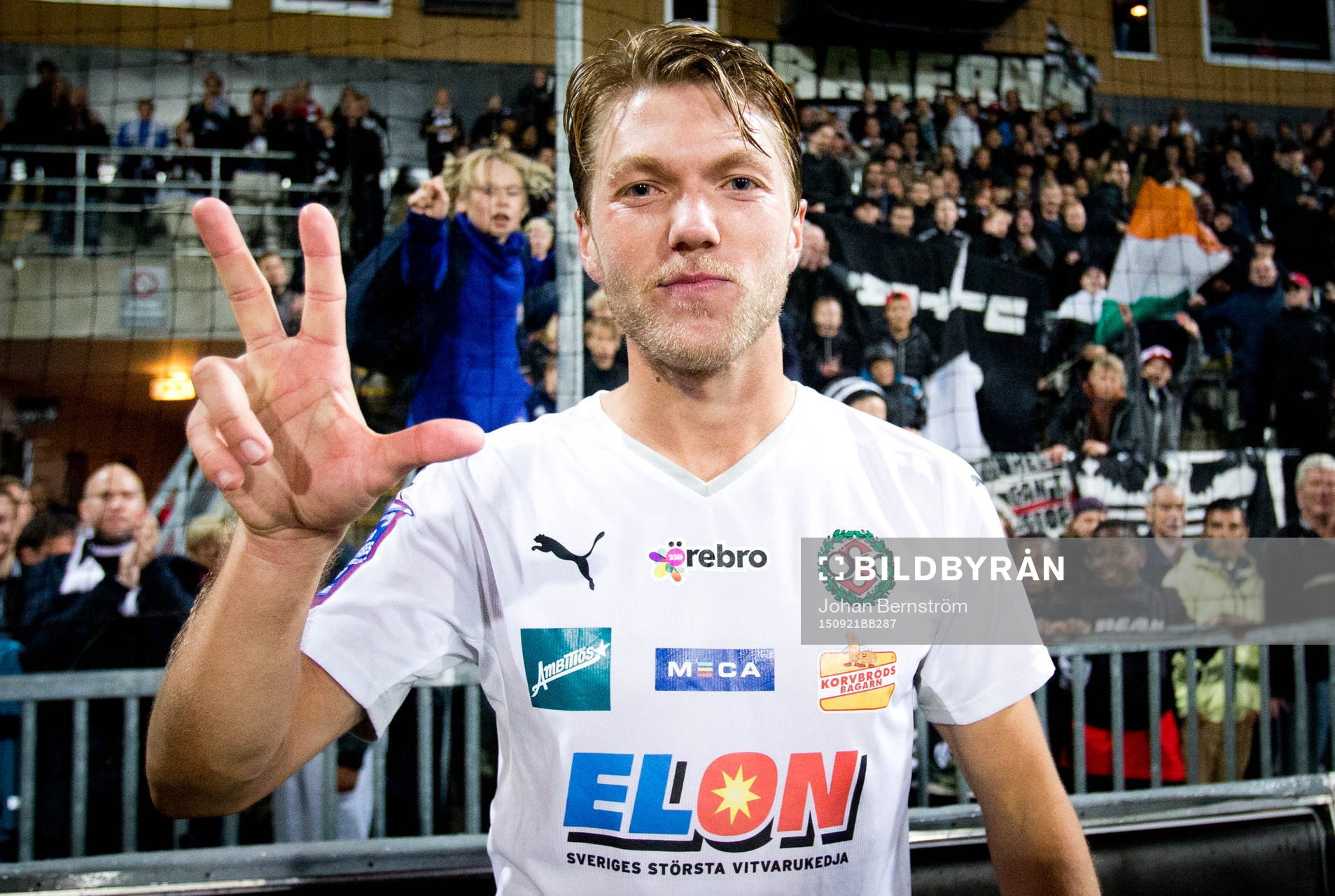 Örebros Martin Broberg gjorde hattrick mot Elfsborg och