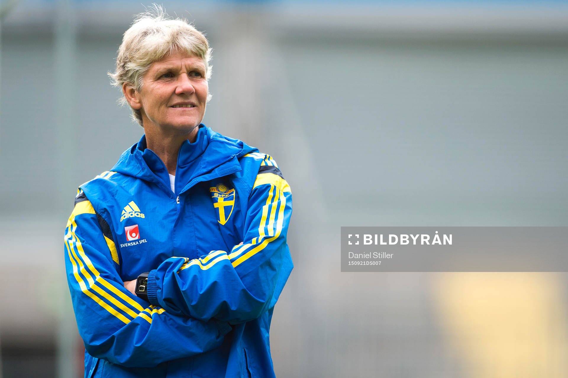 Förbundskapten Pia Sundhage