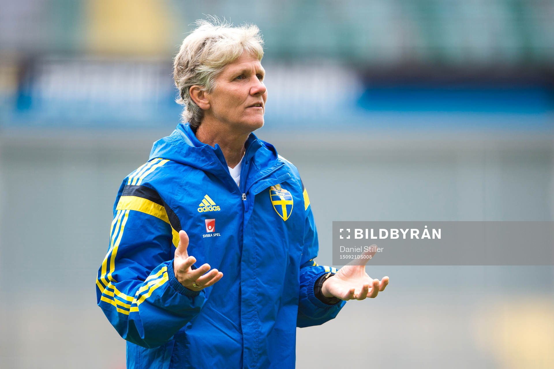 Förbundskapten Pia Sundhage