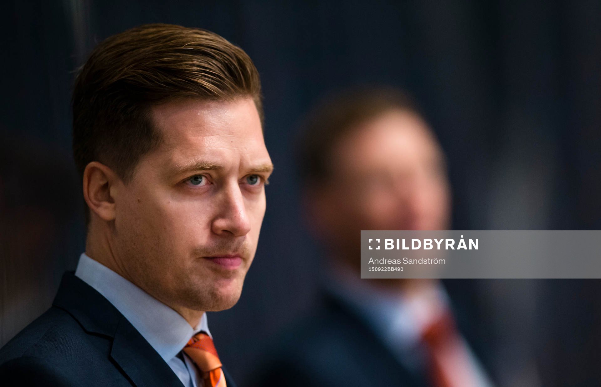Växjös tränare Sam Hallam