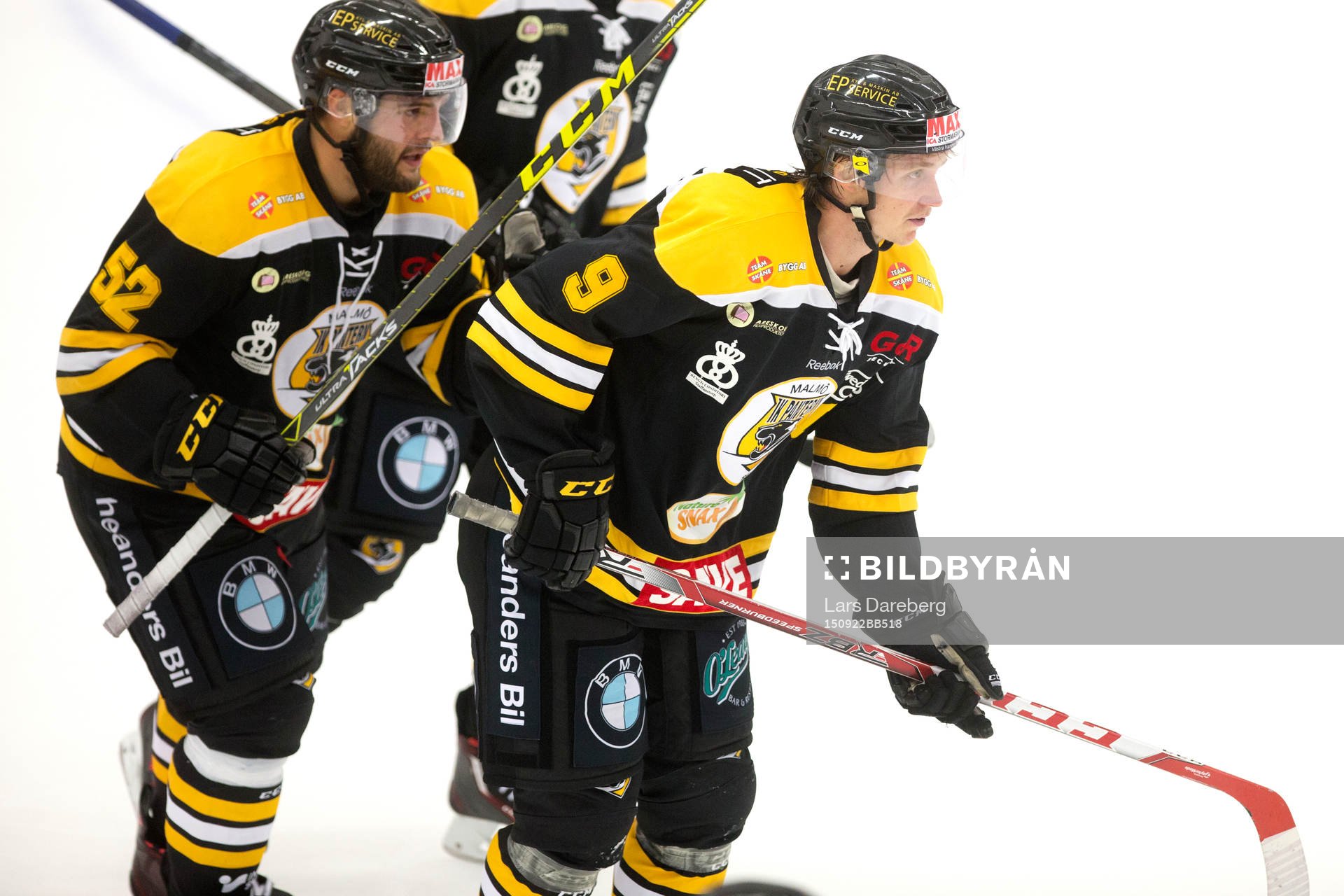 Panterns Kim Johansson jublar