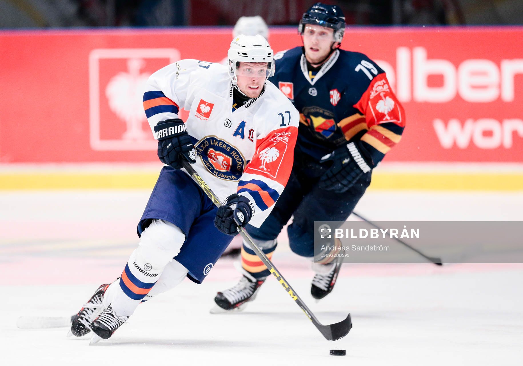 Växjös Alexander Johansson och Djurgårdens Emil Lundberg