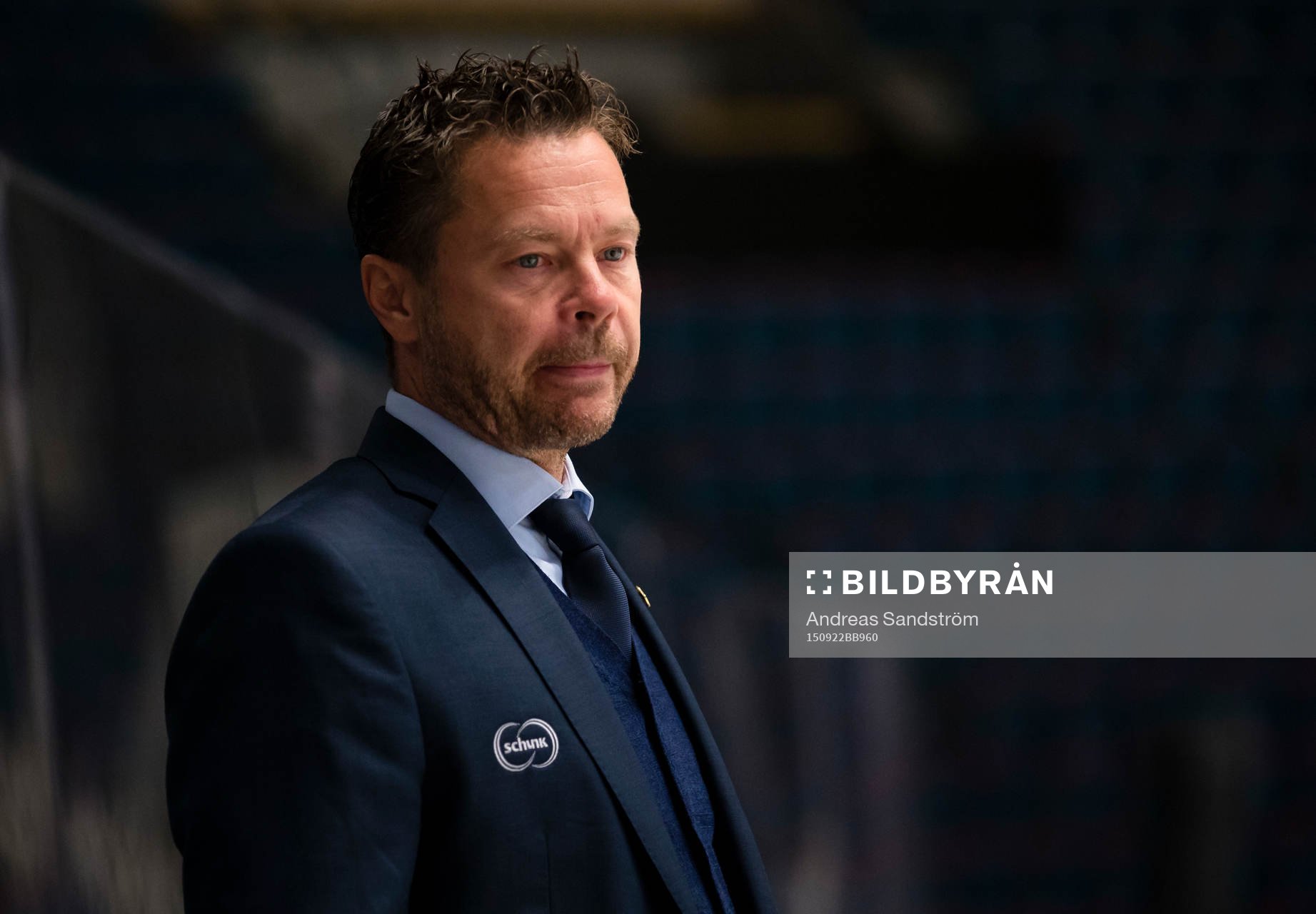 Växjös assisterande tränare Fredrik Hellgren