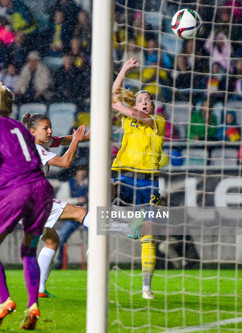 Sveriges Olivia Schough gör 2-0