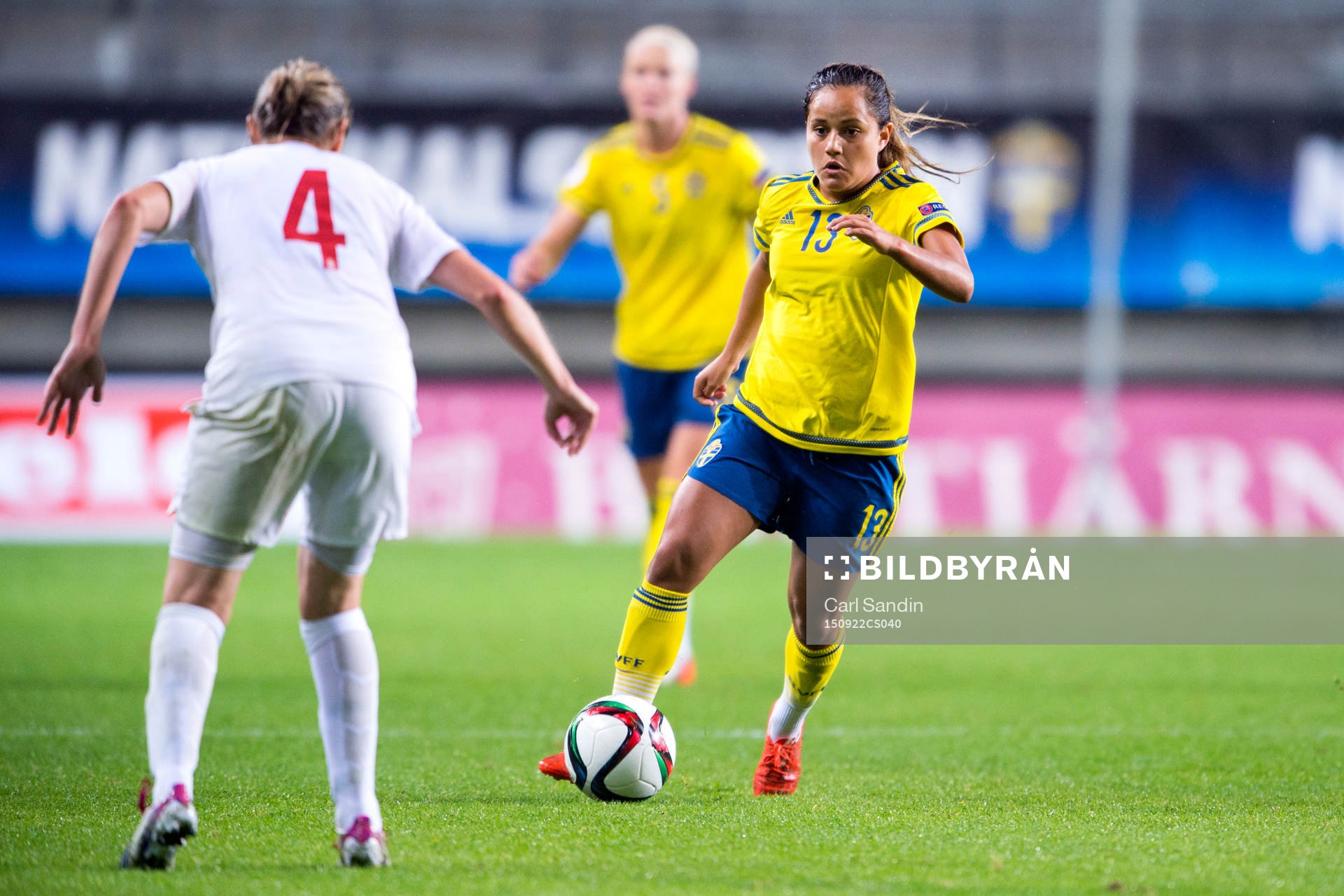 Sveriges Malin Diaz