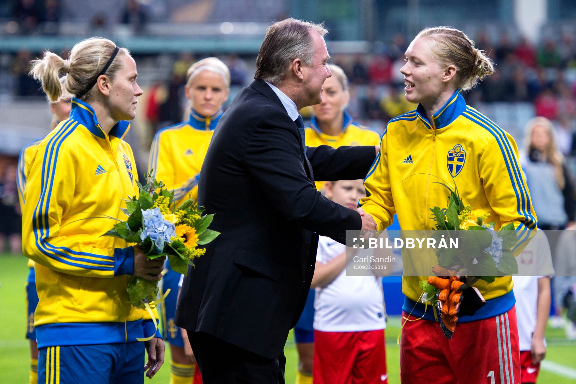 Sveriges målvakt Hedvig Lindahl blir