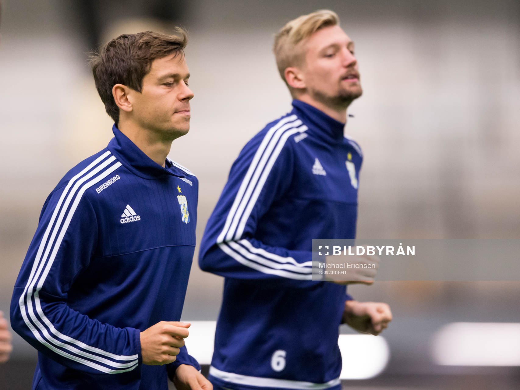 IFK Göteborgs Mads Albaek och Sebastian Eriksson