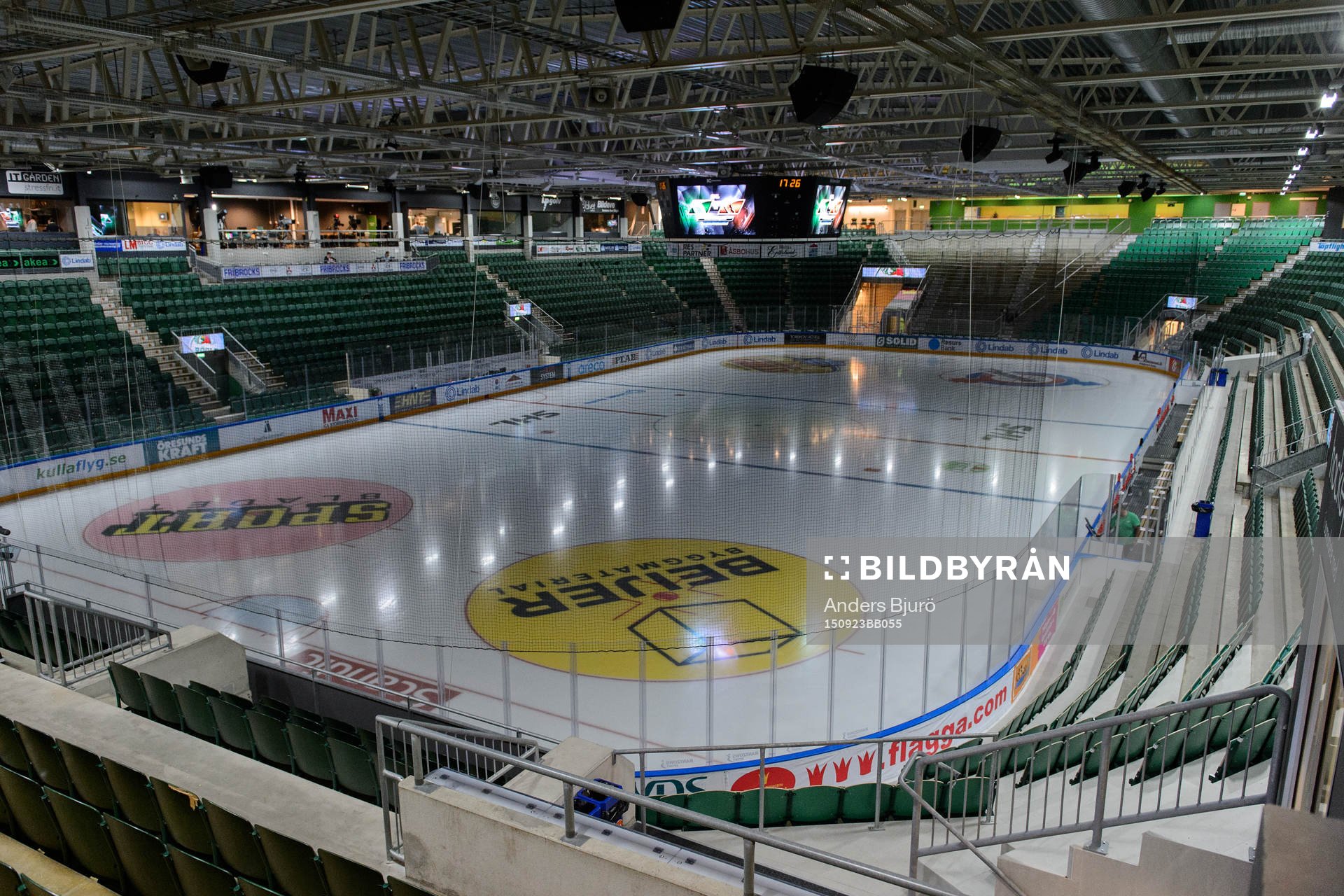 Interiör Lindab Arena
