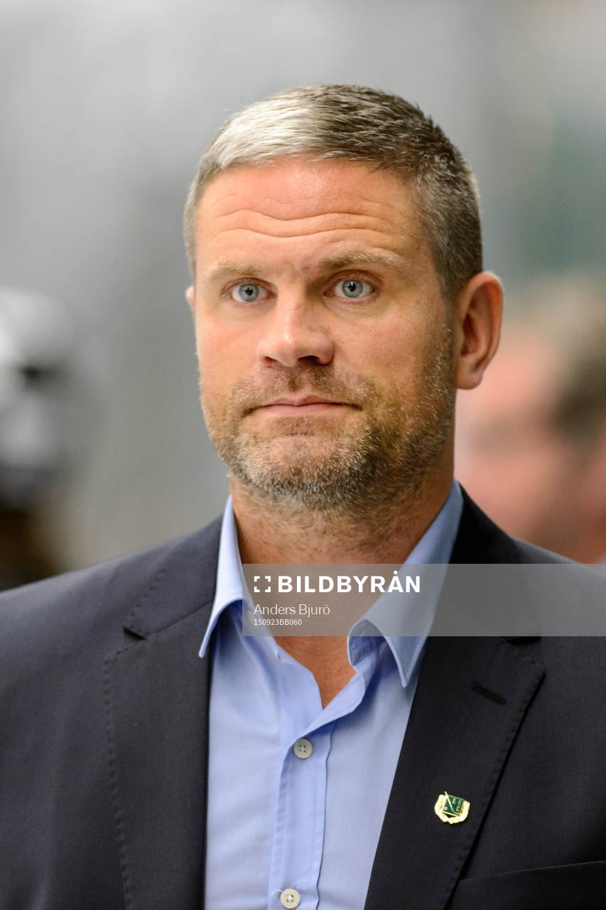 Rögles assisterande tränare Mikael Chrintz-Gath