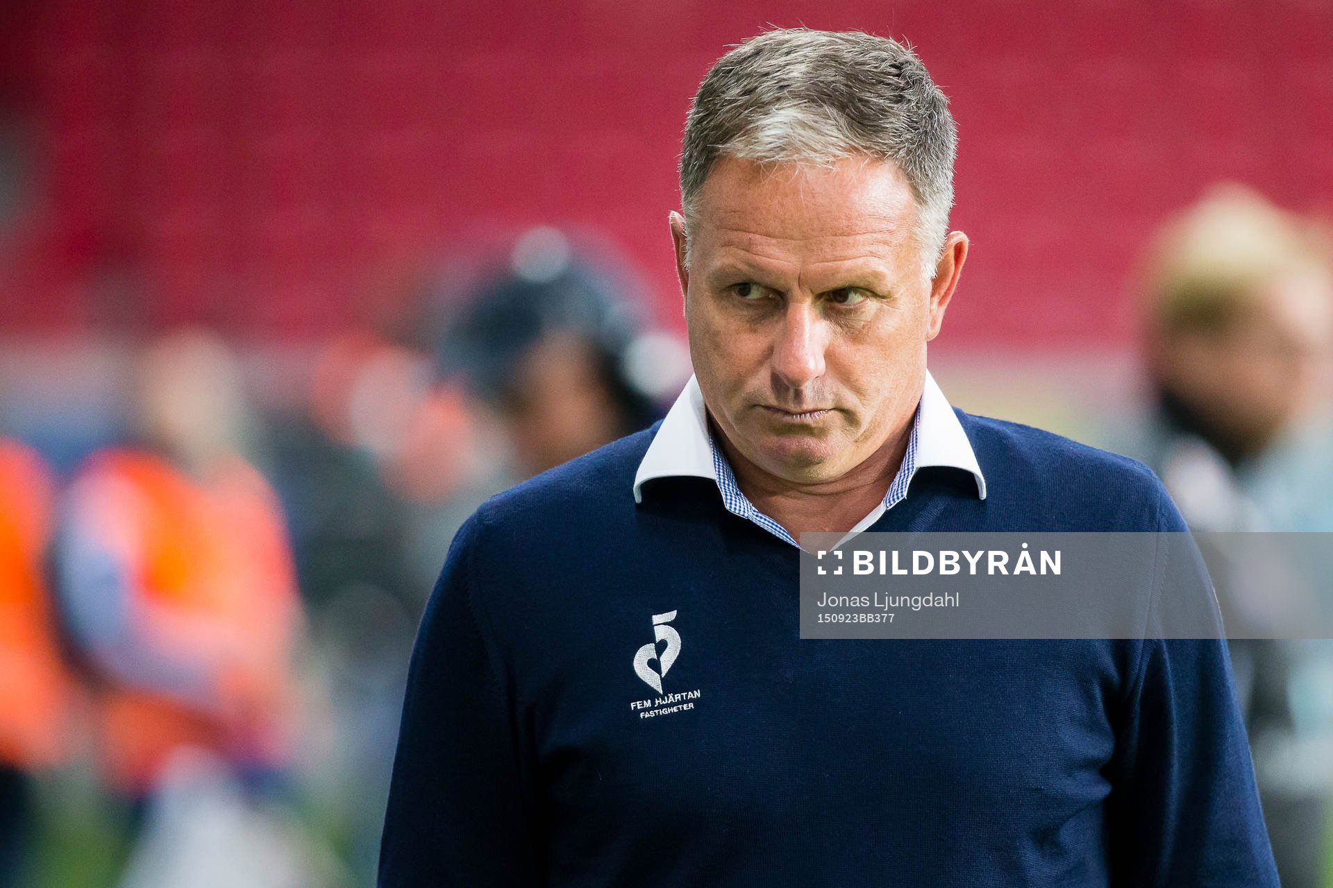 Halmstads tränare Janne Jönsson