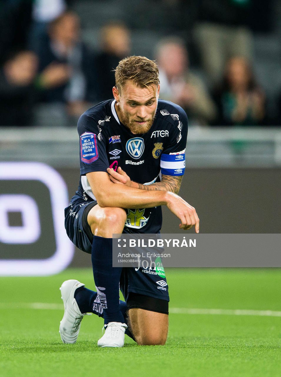 Gefles David Fällman ser deppig ut