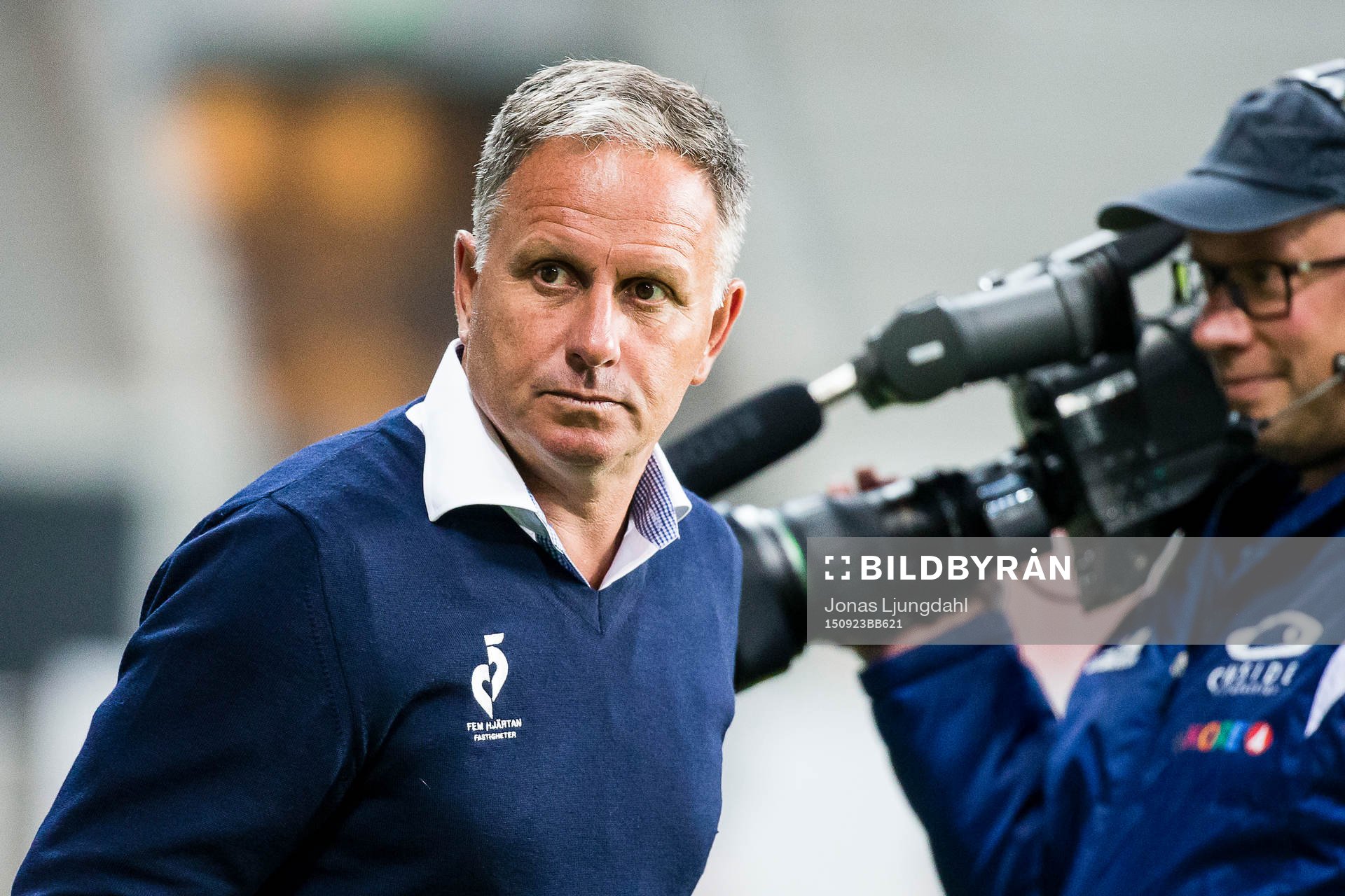 Halmstads tränare Janne Jönsson
