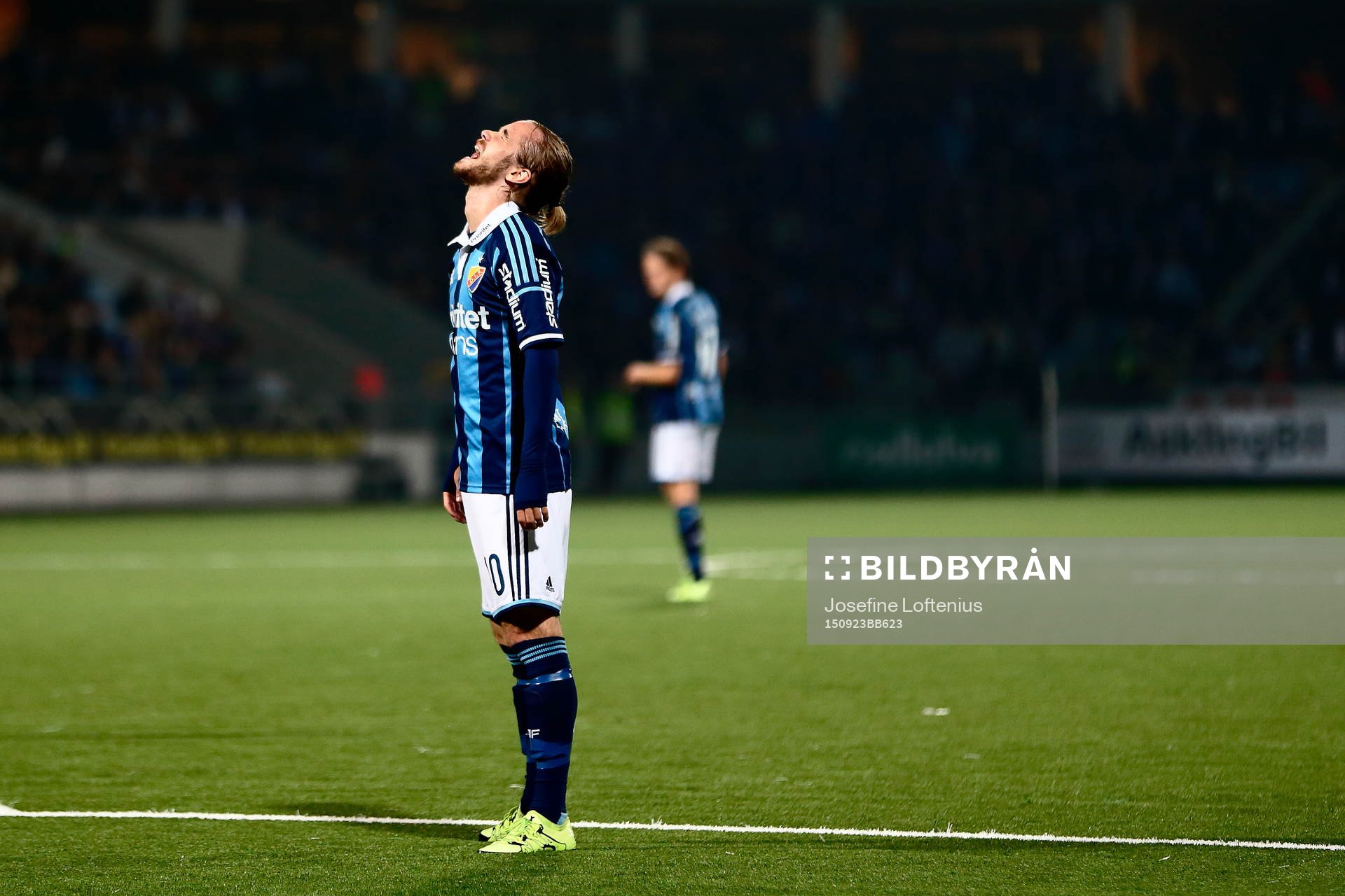 Djurgårdens Daniel Berntsen deppar