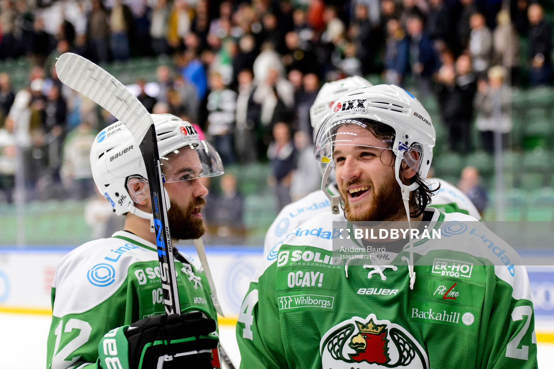 Rögles Alex Aleardi är glad