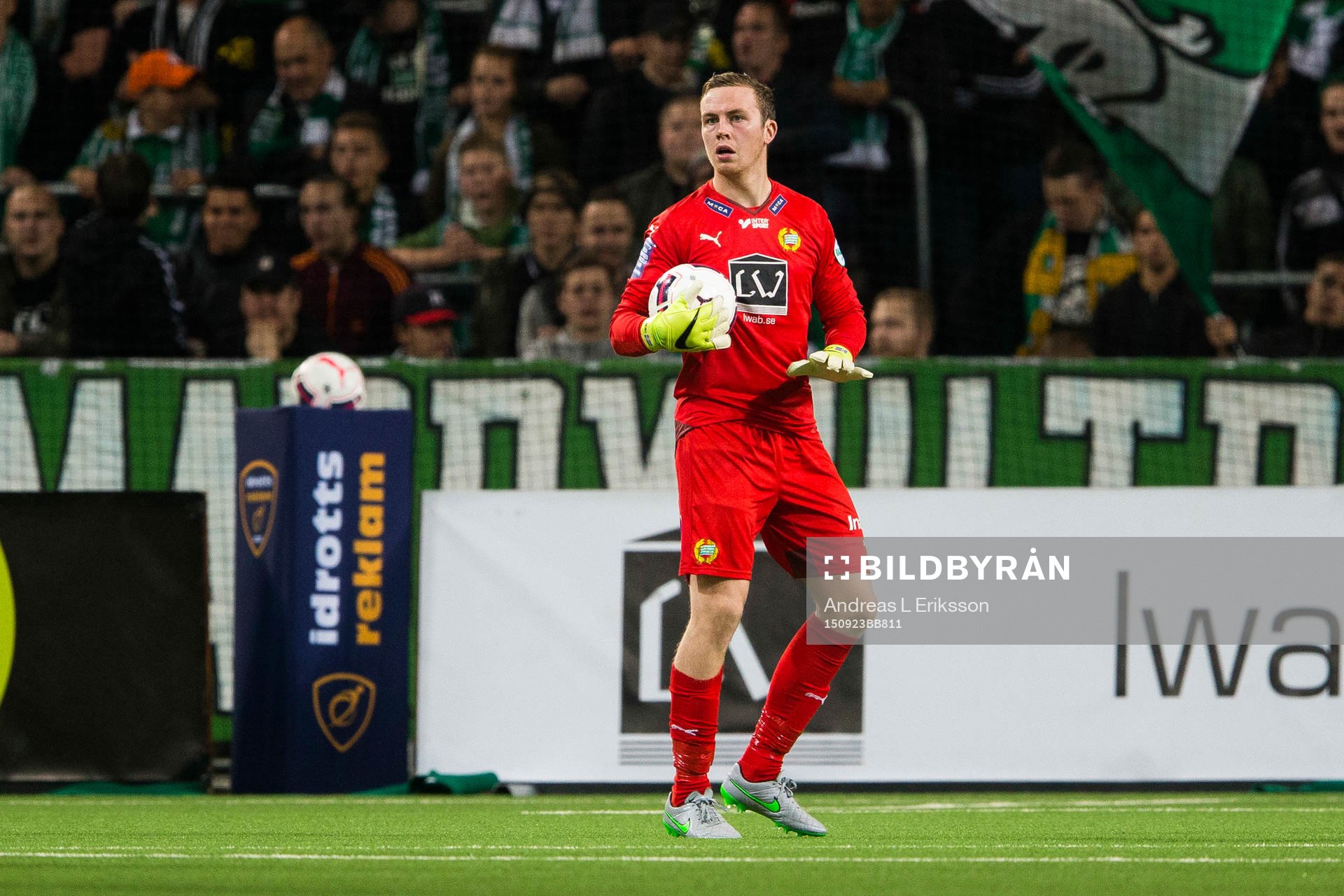 Hammarbys målvakt Ögmundur Kristinsson