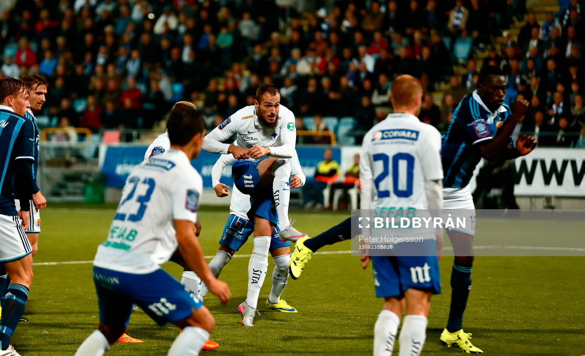 Norrköpings Emir Kujovic gör mål 4-2