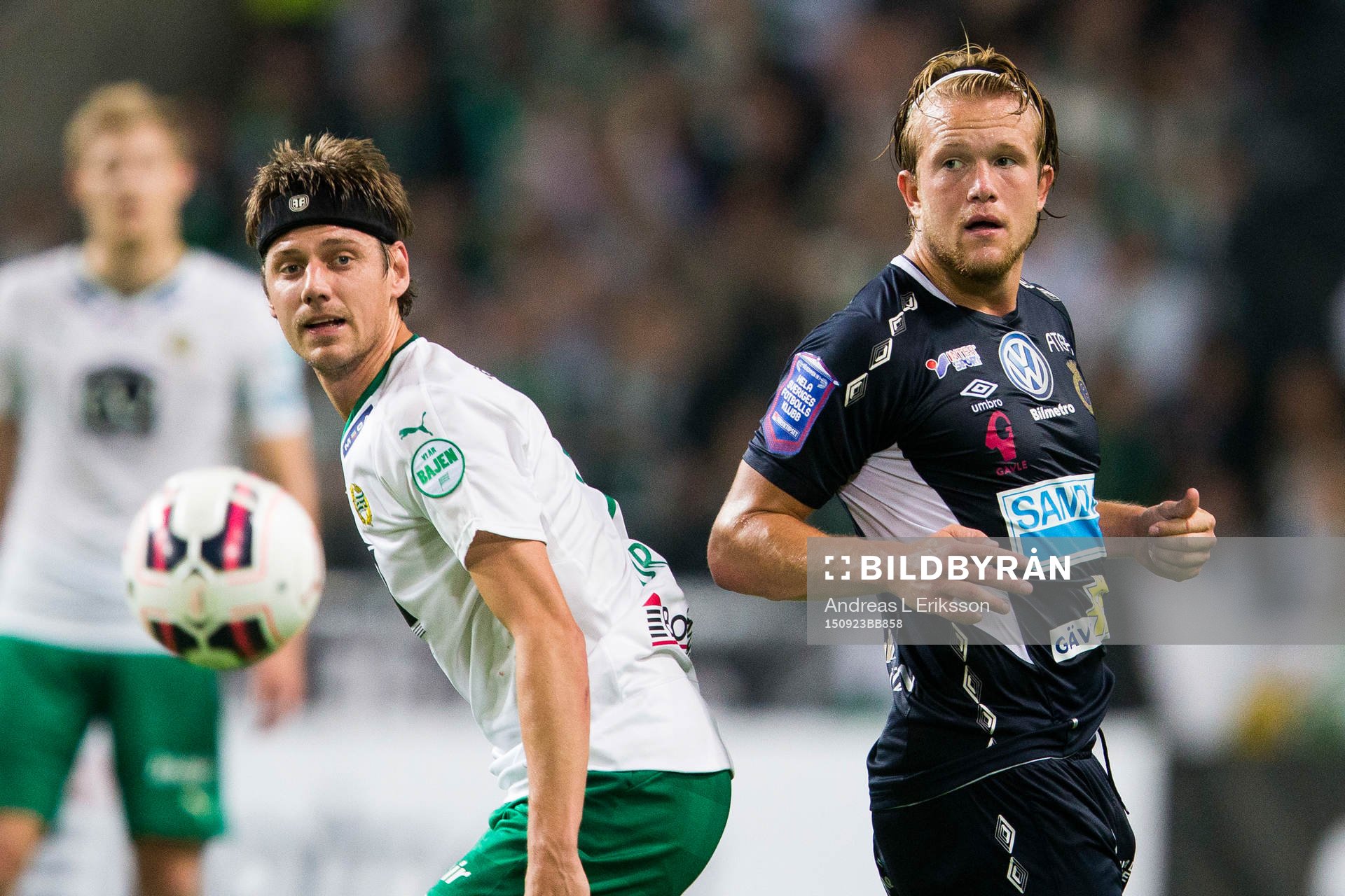 Hammarbys Jakob Orlov och Gefles Anders Bååth-Sjöblom