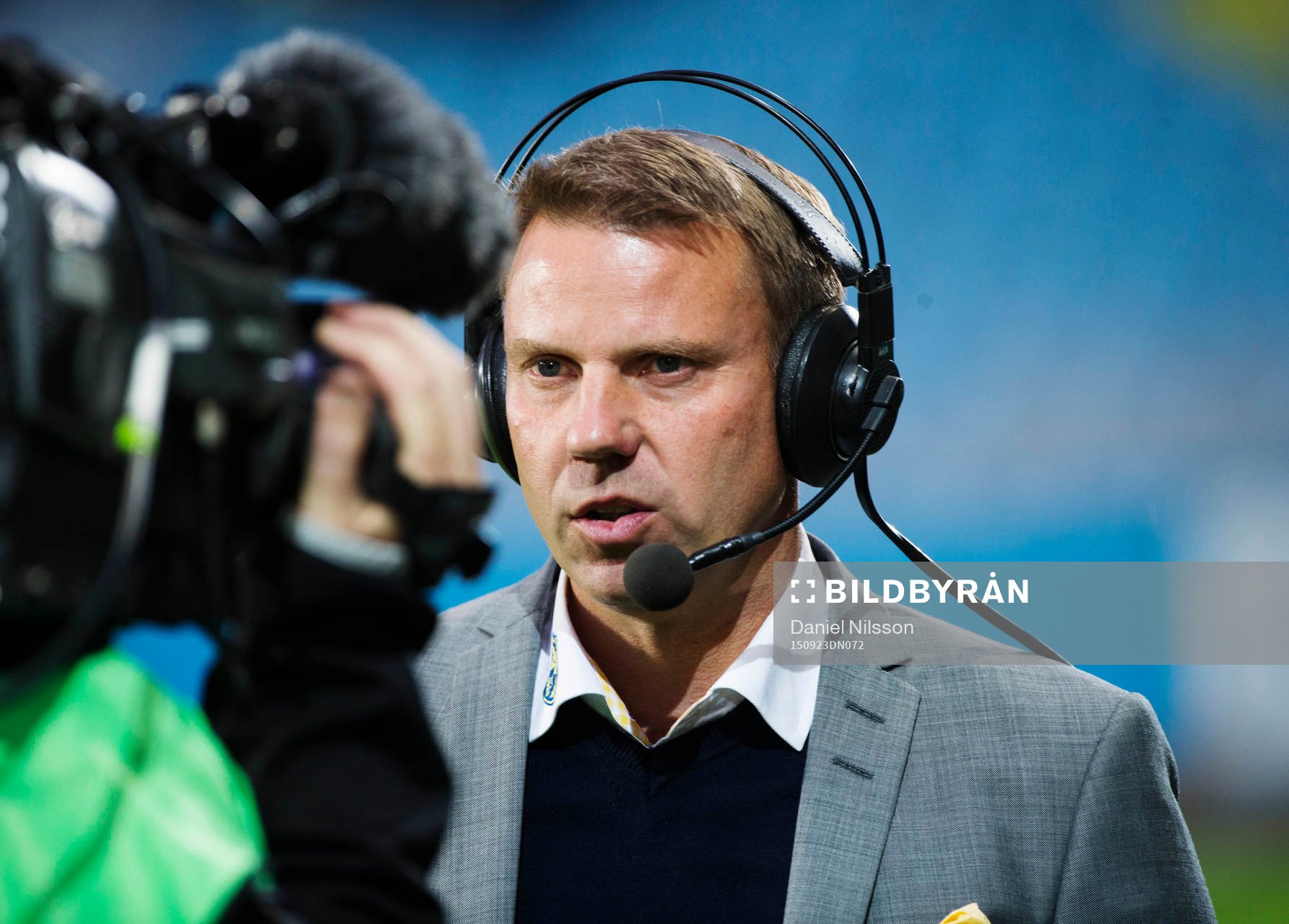 Falkenbergs tränare Hans Eklund