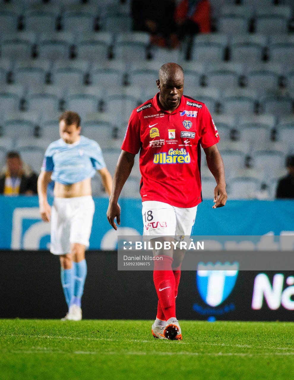 Falkenbergs Hakeem Araba deppar