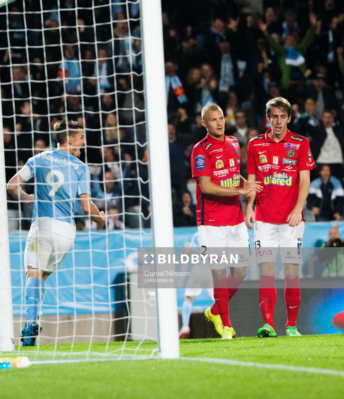Falkenbergs Rasmus Sjöstedt och Adam Eriksson deppar medan