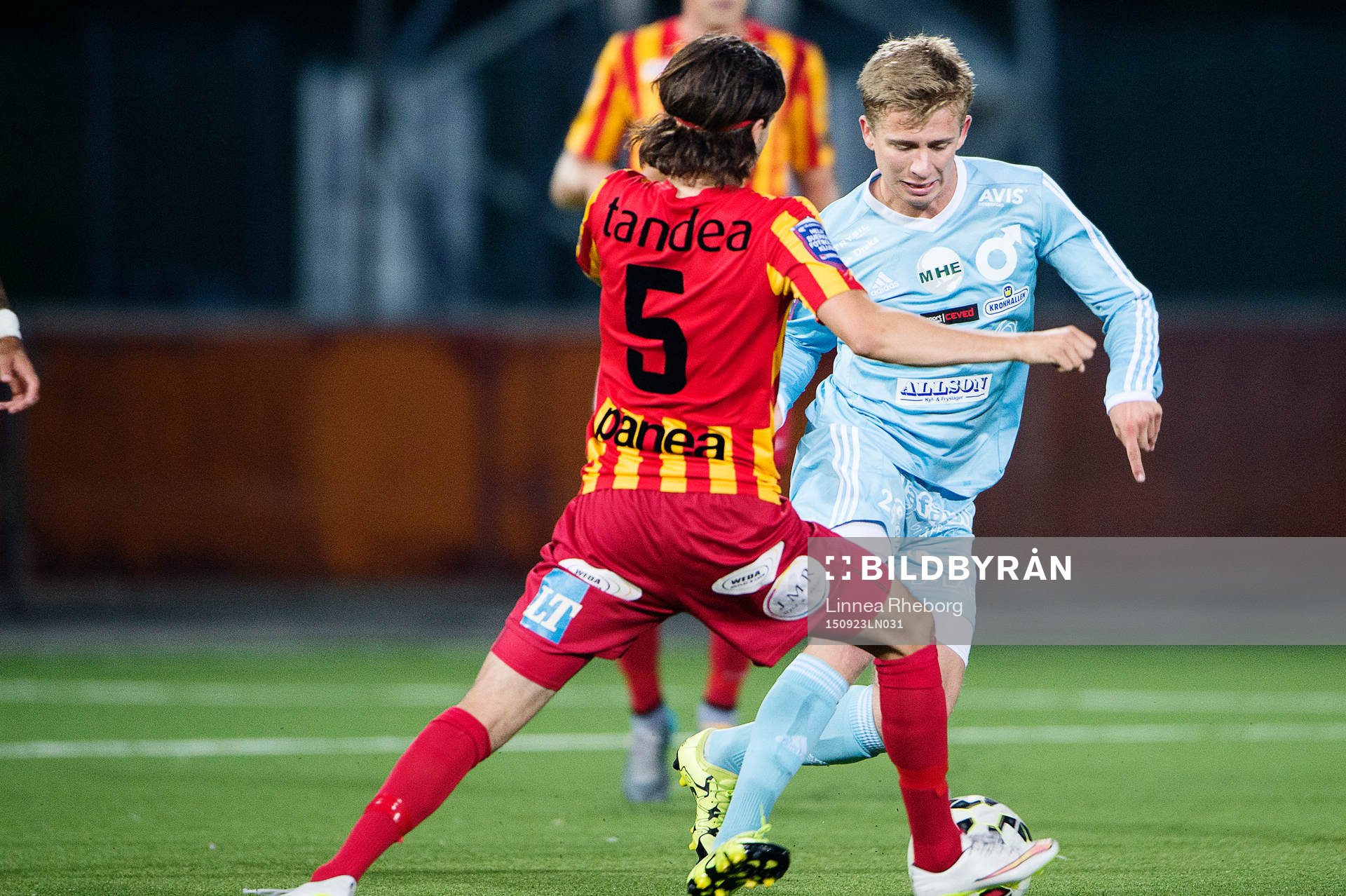 Syrianskas Stefan Ilic och Degerfors Ludvig Fritzson