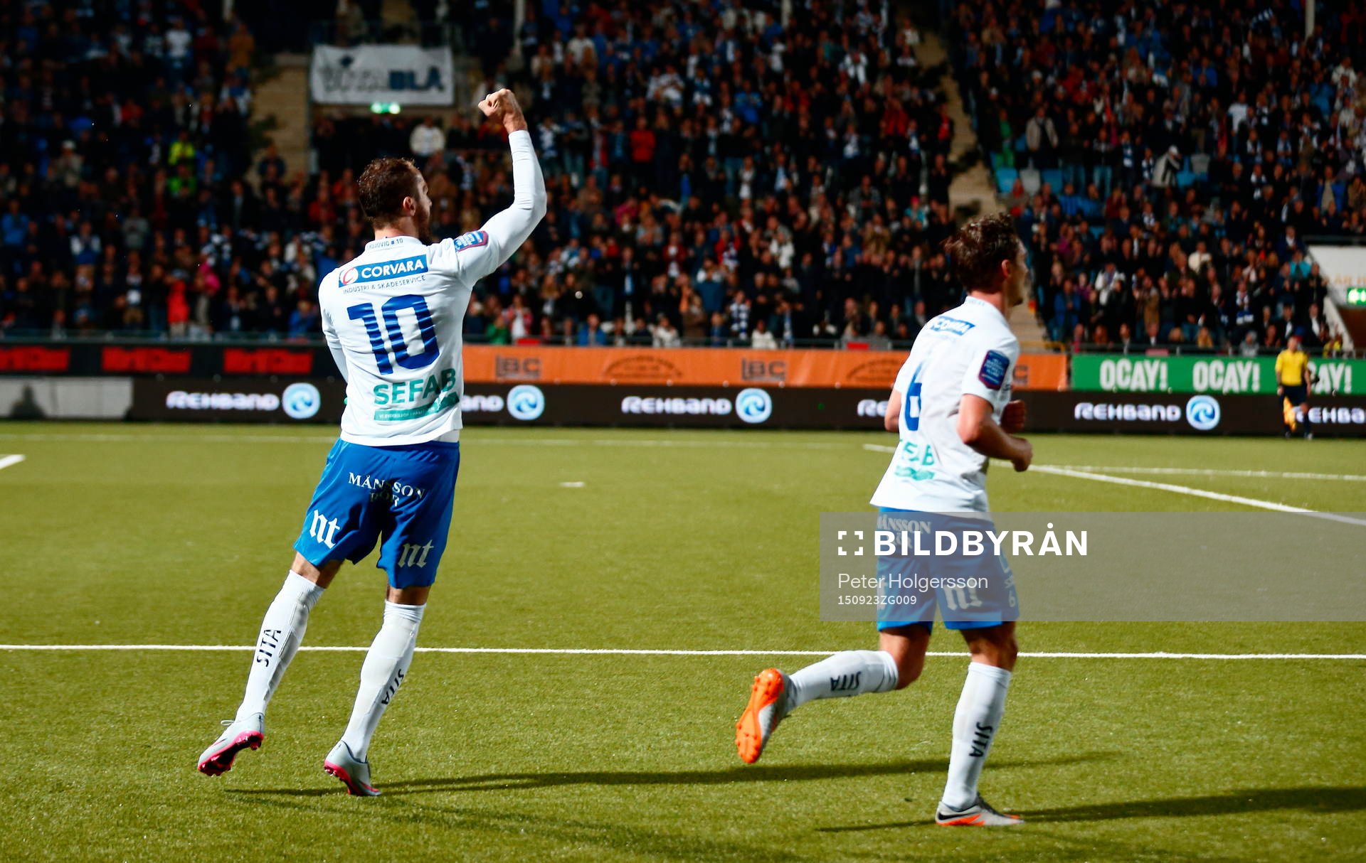 Norrköpings Emir Kujovic jublar