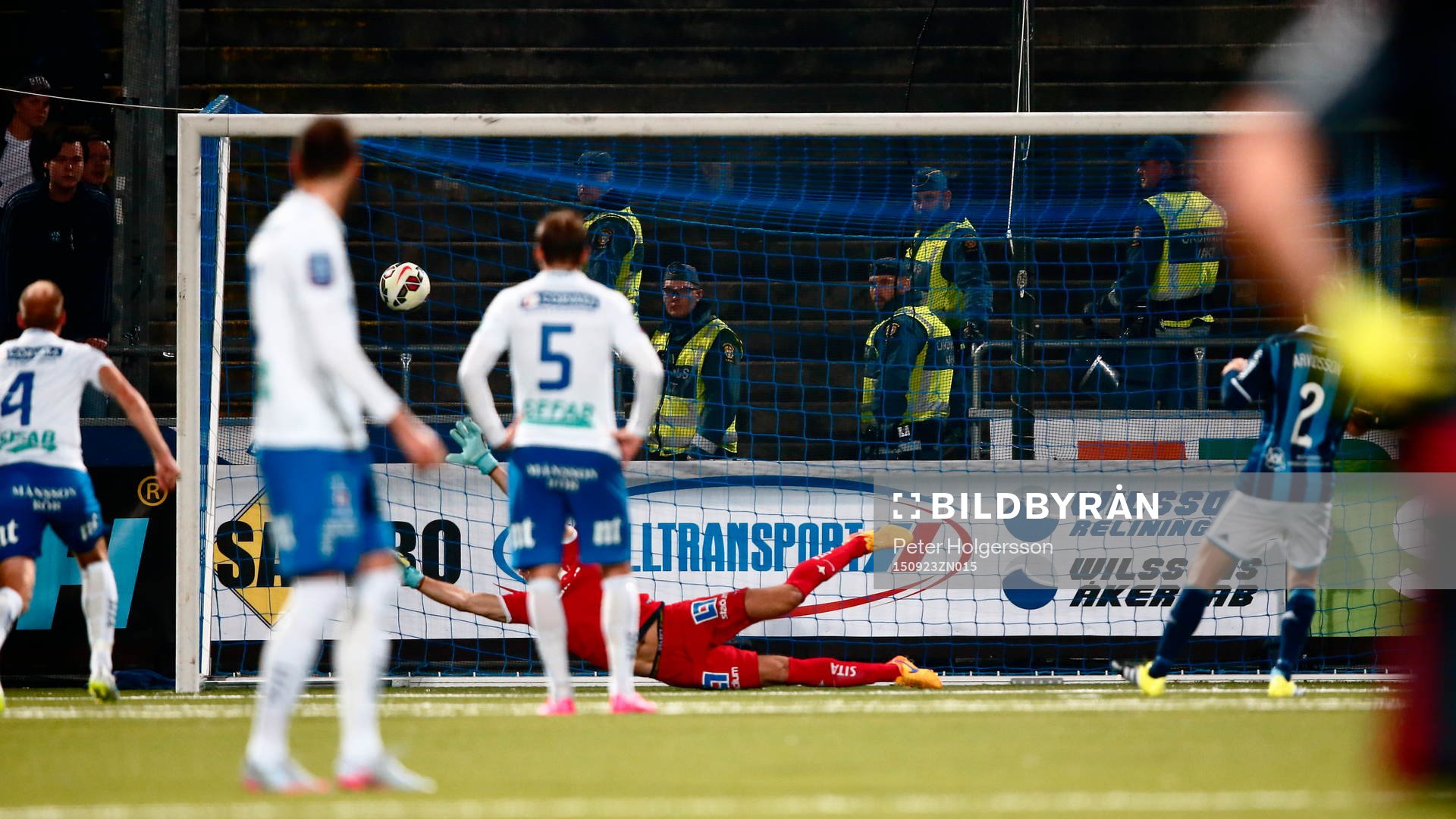 Mål 2-2 på straff förbi Norrköpings målvakt David