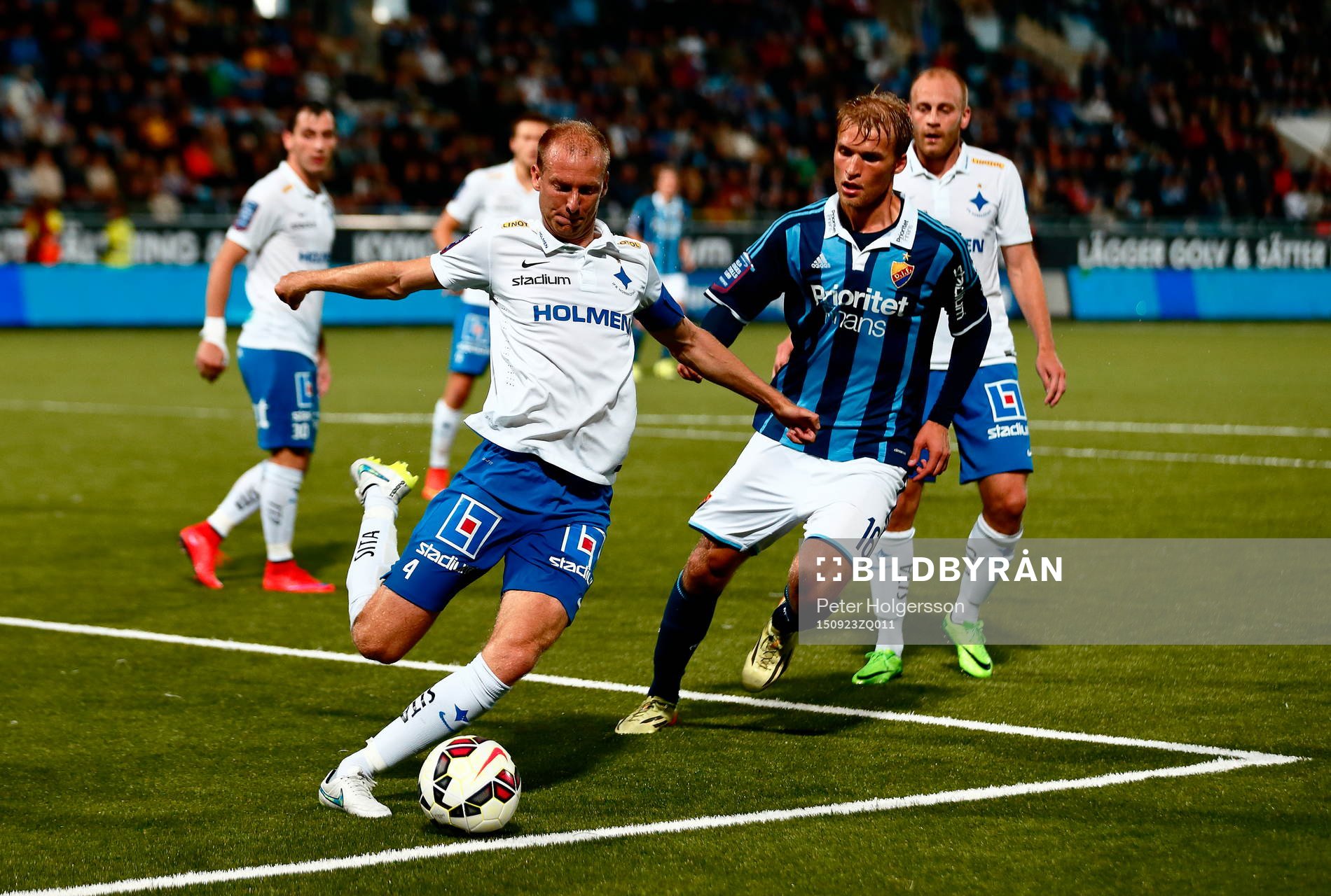 Norrköpings Andreas Johansson och Djurgårdens Sebastian