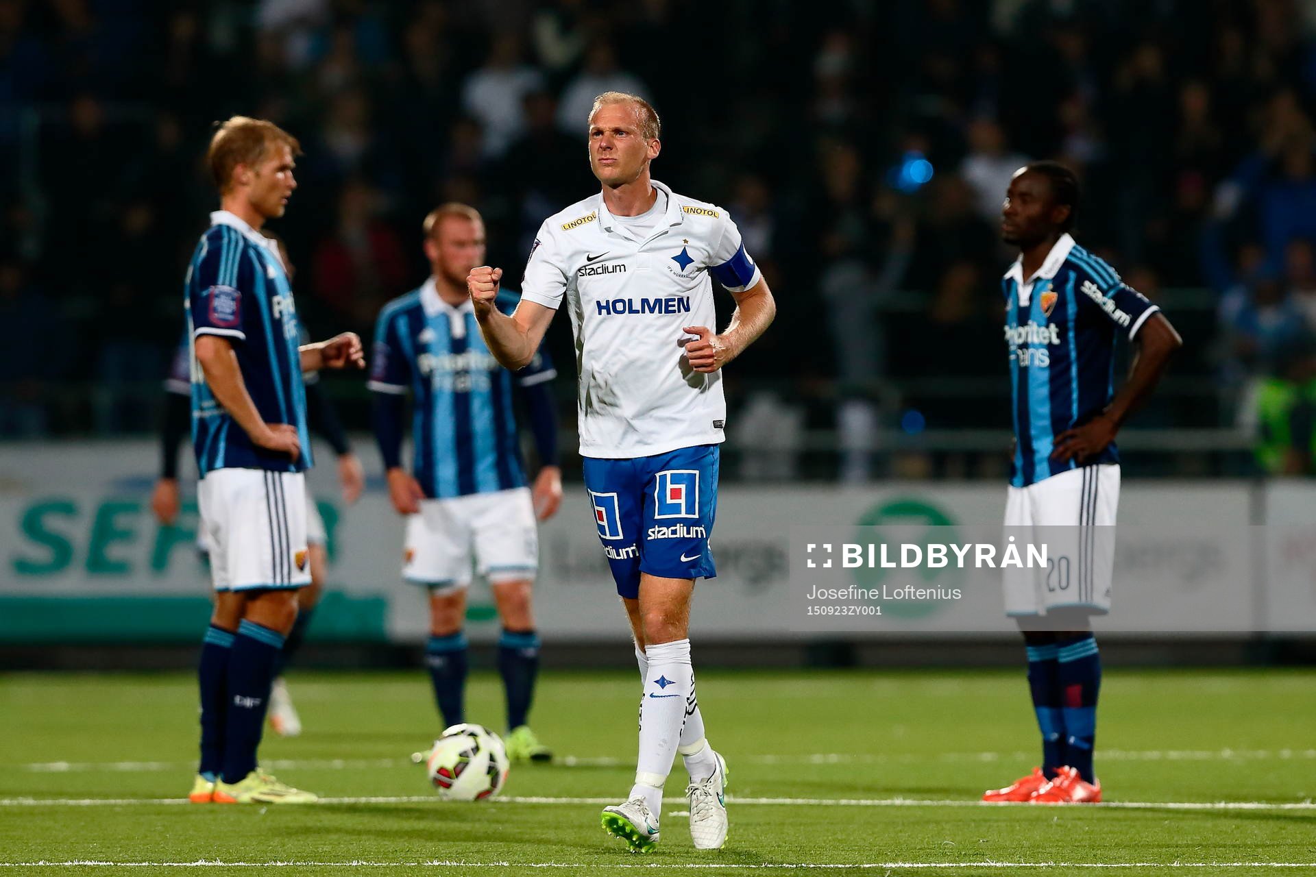 Norrköpings Andreas Johansson jublar