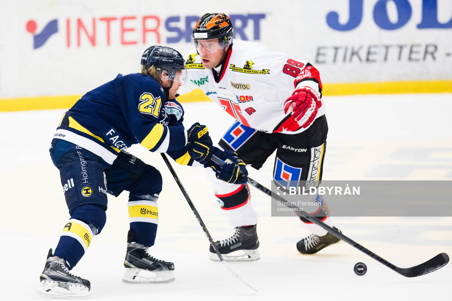 s Mattias Tedenby mot Örebros Viktor Ekbom