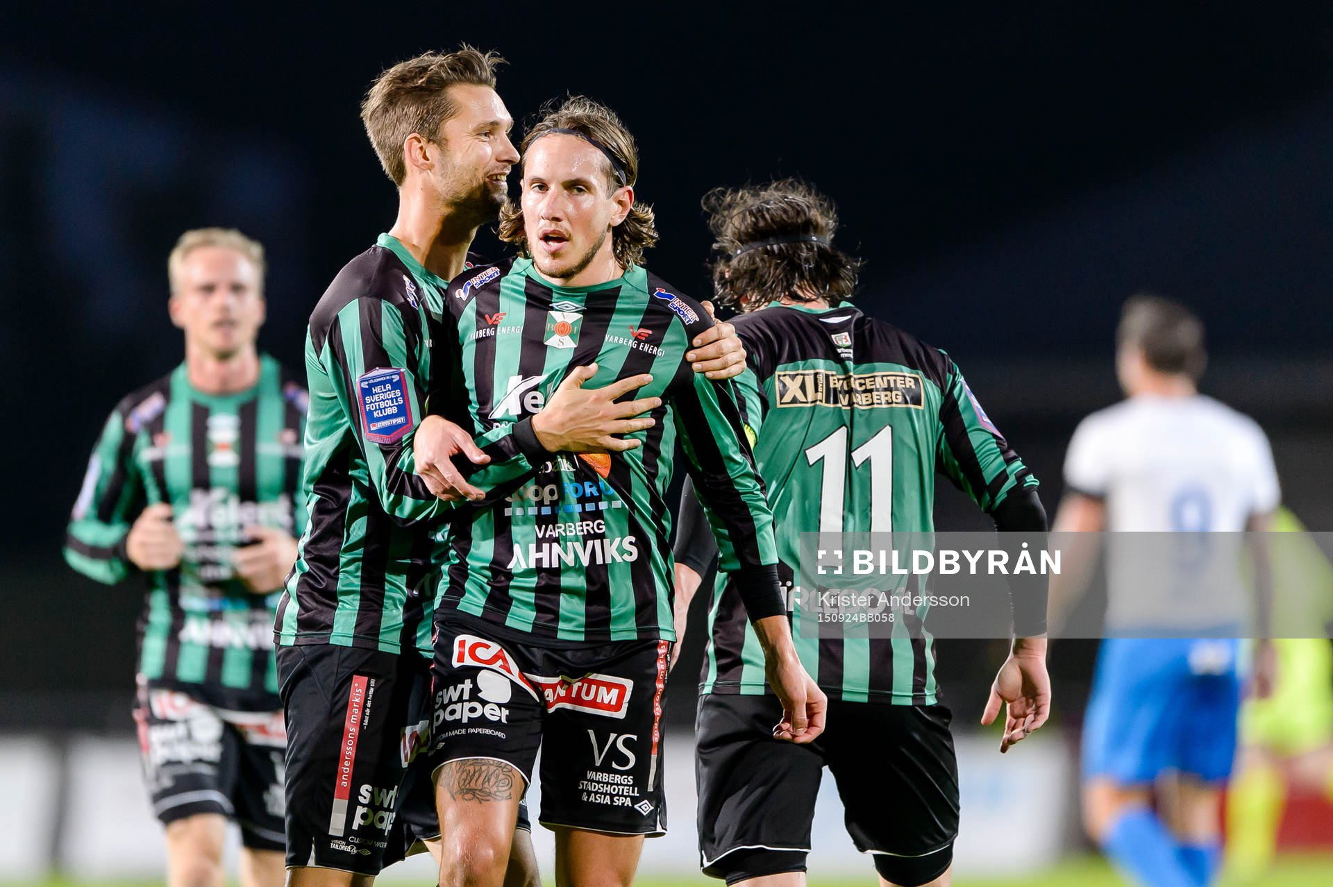 Varbergs David Johannesson jublar