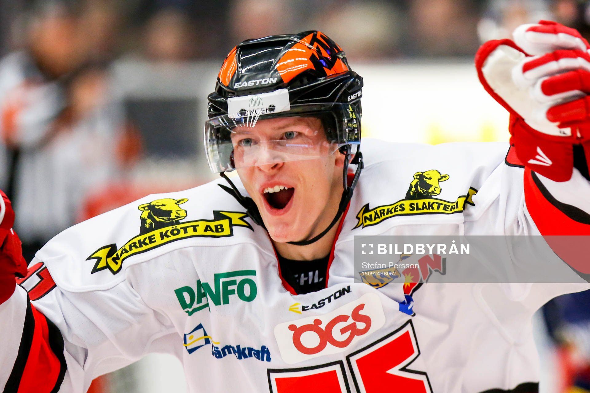 Örebros Jakub Krejcik jublar