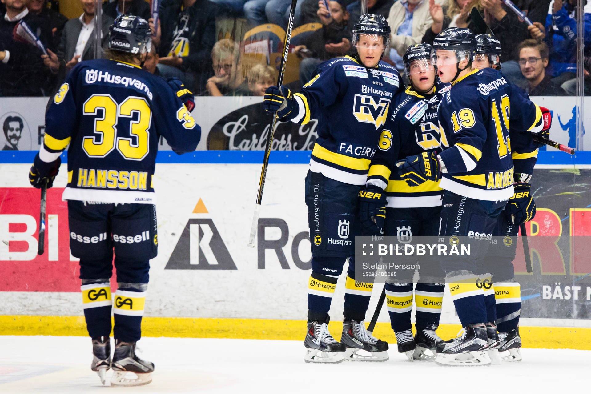 s Niklas Hansson, Oscar Sundh, Filip Sandberg och Erik