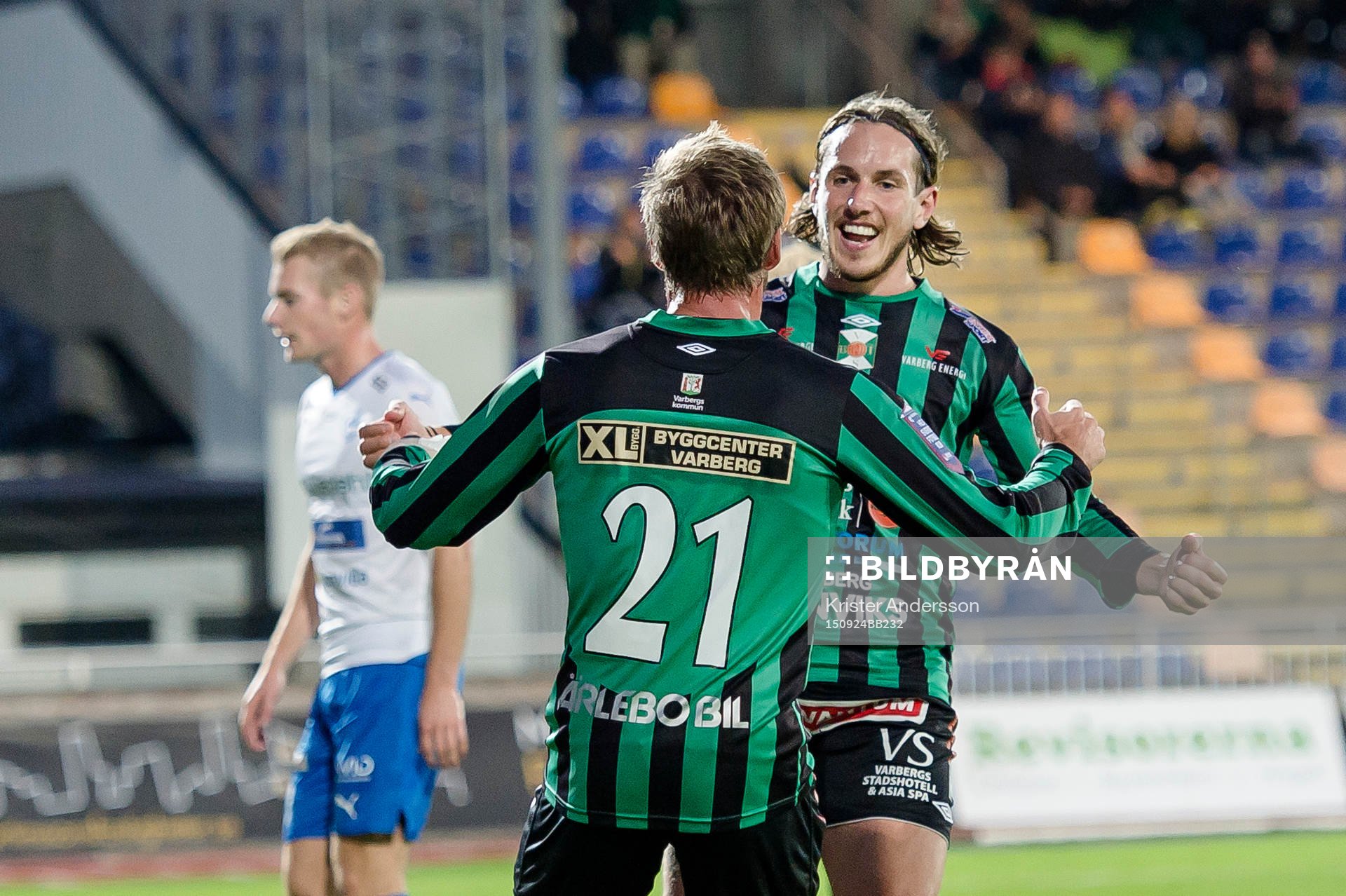Varbergs David Johannesson jublar