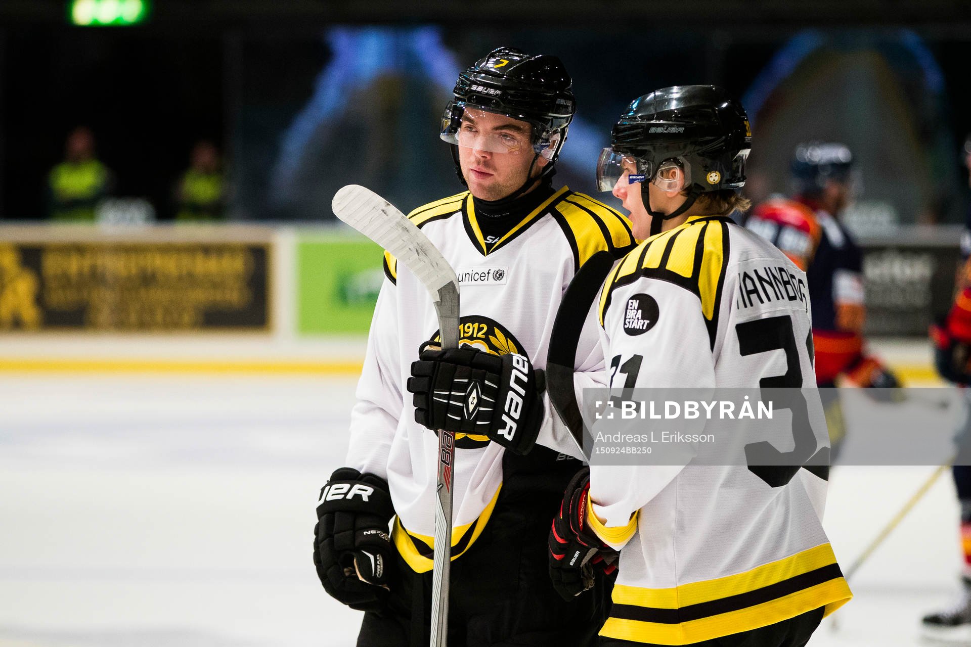 Brynäs Ponthus Westerholm och Daniel Mannberg
